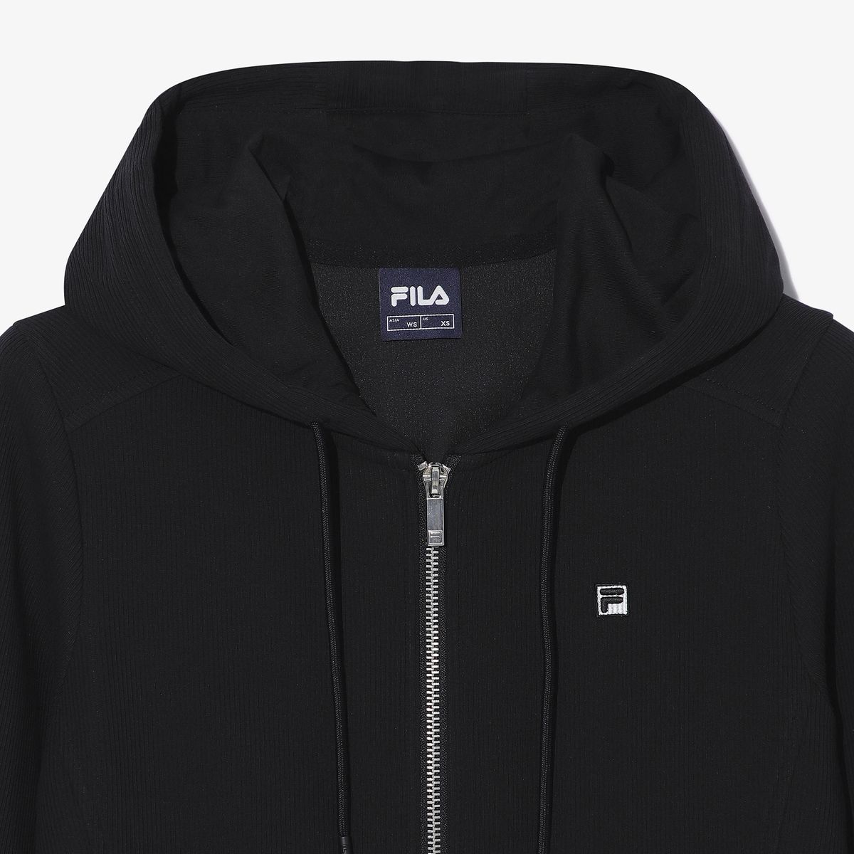 휠라(FILA) 에센셜 골지 후드 집업(FS263FT01F002001)