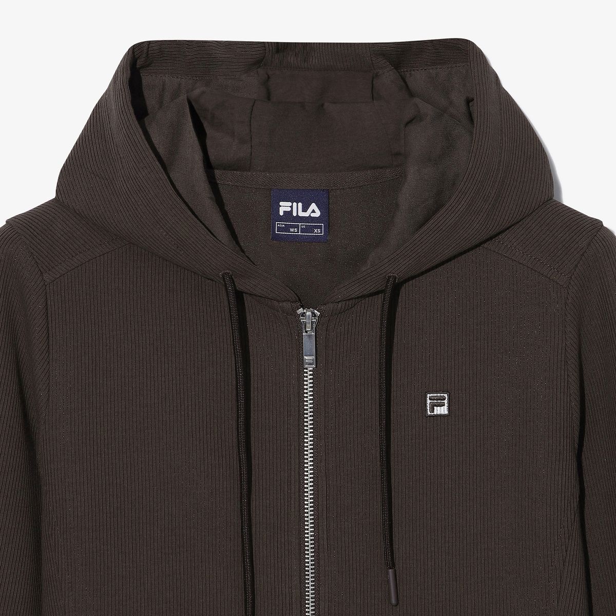 휠라(FILA) 에센셜 골지 후드 집업(FS263FT01F002234)