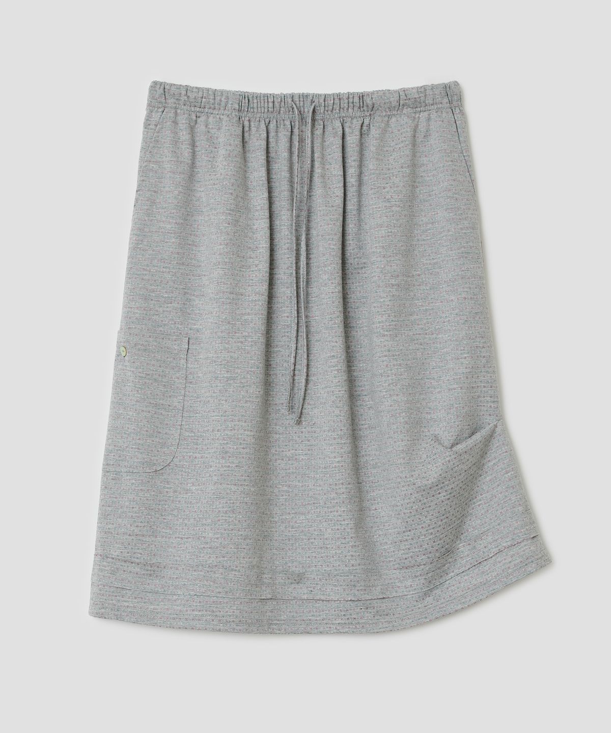 타입서비스(TYPESERVICE) Pocket Ruched Skirt [Gray]