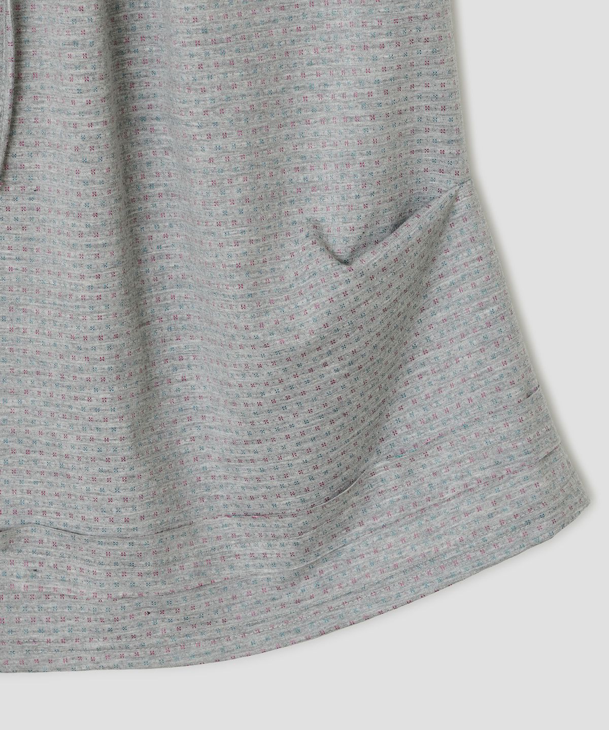 타입서비스(TYPESERVICE) Pocket Ruched Skirt [Gray]