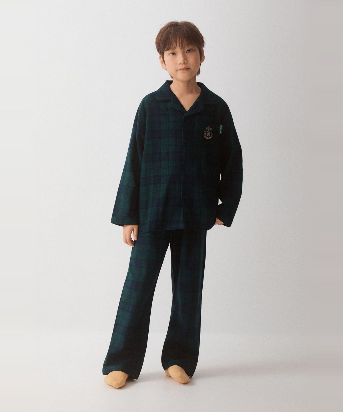 스파오 키즈(SPAO KIDS) [키즈] (해리포터) 플란넬 파자마(Green)_SPPPG4TKU3