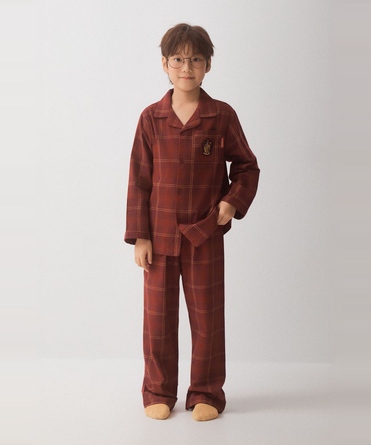 스파오 키즈(SPAO KIDS) [키즈] (해리포터) 플란넬 파자마(Burgundy)_SPPPG4TKU3