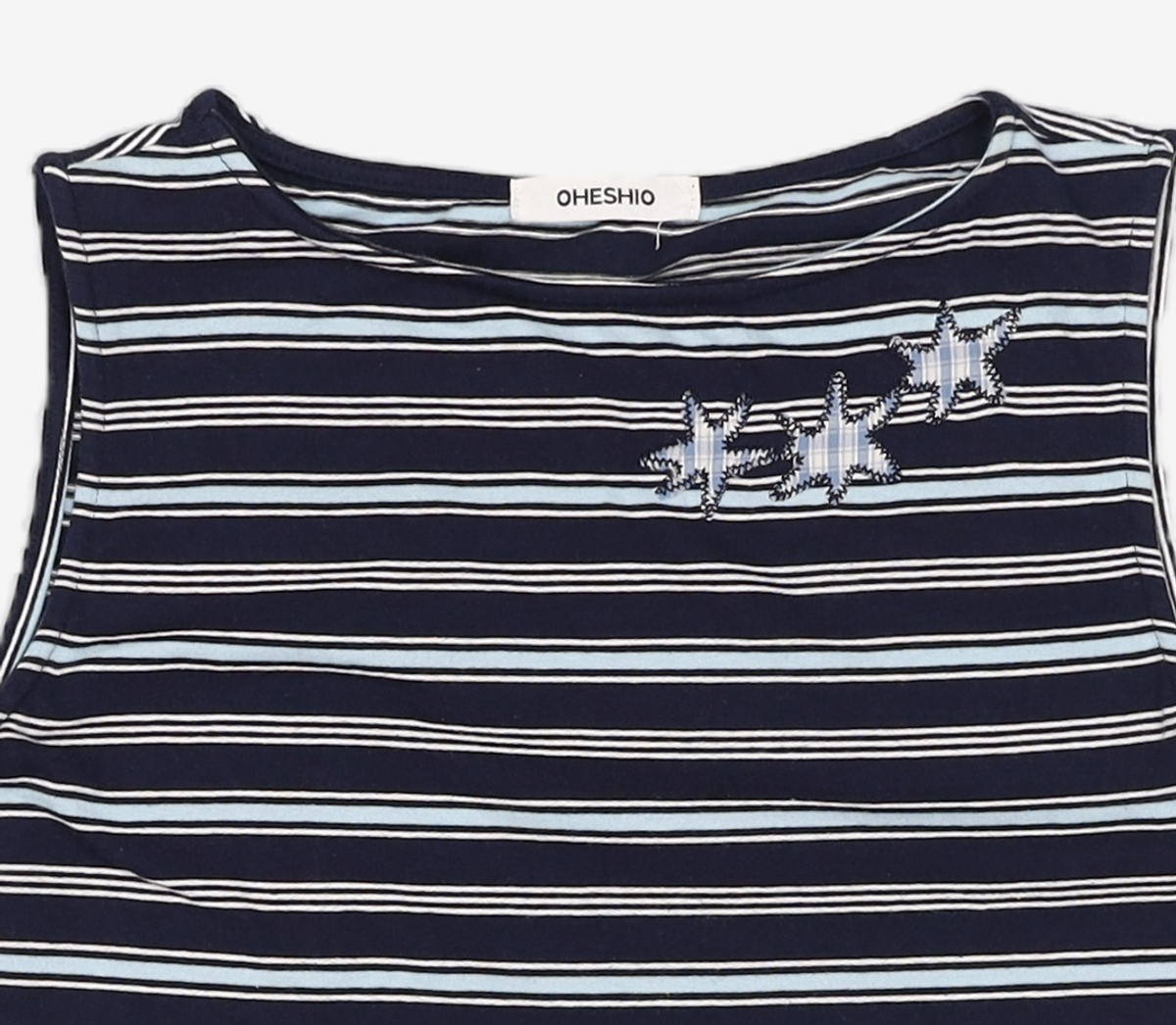 오헤시오(OHESHIO) STAR BOAT NECK SLEEVELESS, BROWN XS