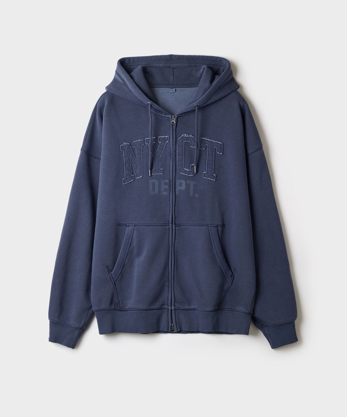 스파오(SPAO) NYCT 피그먼트 후드 집업_SPMZG49CY0
