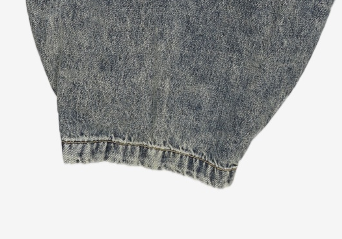 기철(KICHUL) BALLOON FIT DENIM PANTS (BROWN TIN WASHED) M