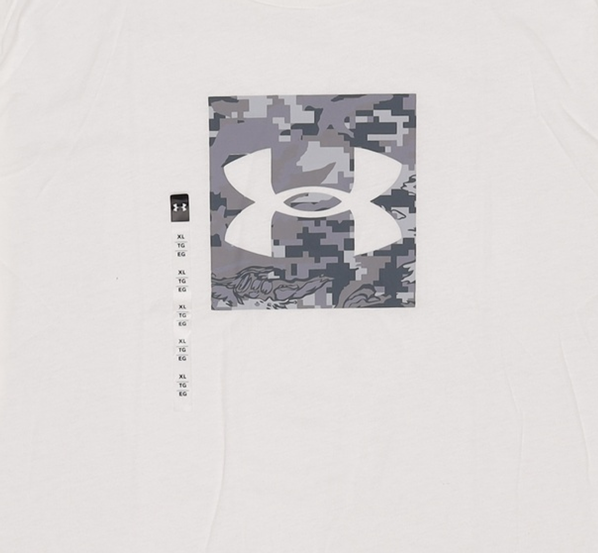 언더아머(UNDERARMOUR) 카모 박스드 스포츠스타일 긴팔 1366464-101 XL