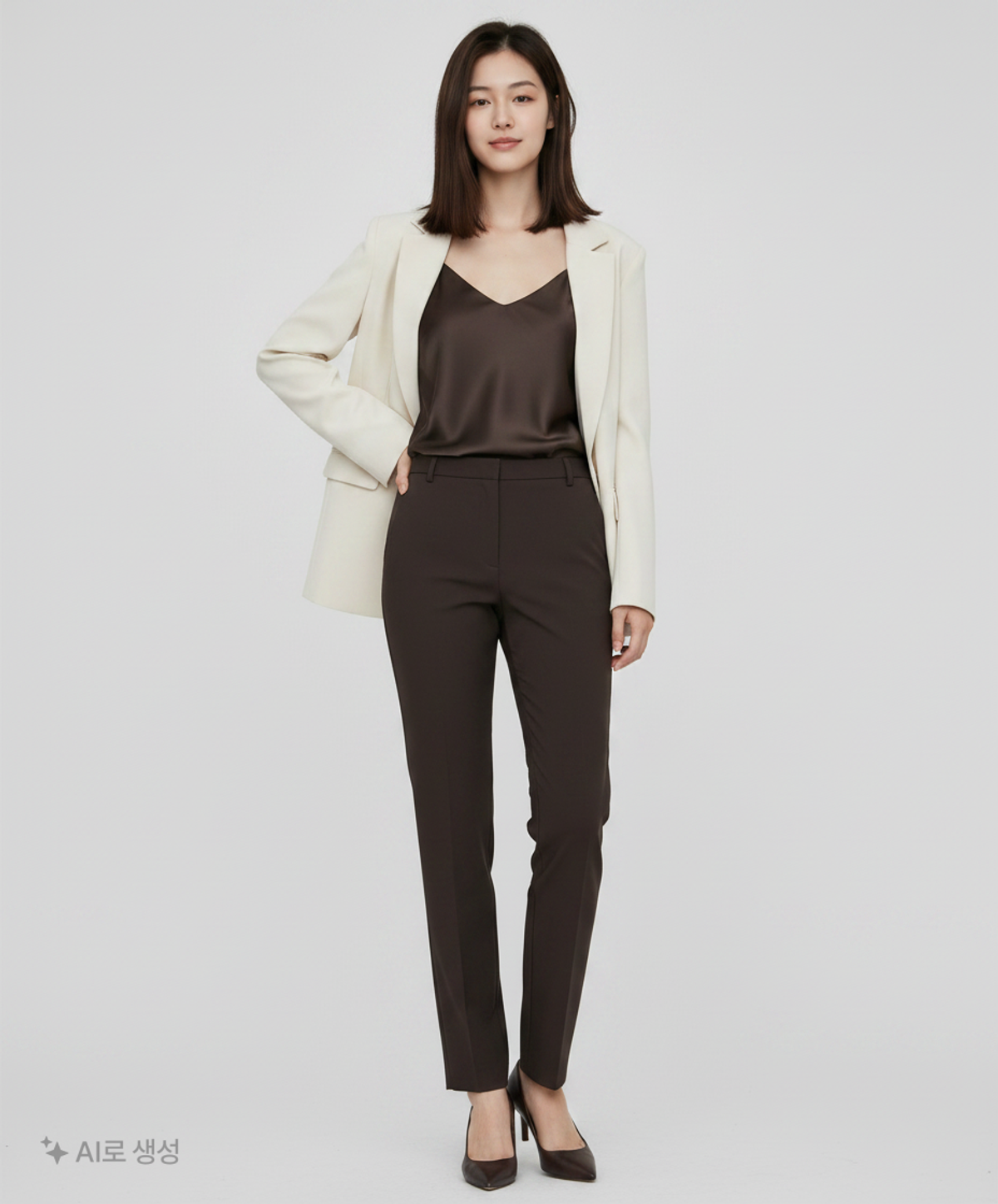 미쏘(MIXXO) 슈트 팬츠/슬랙스 28