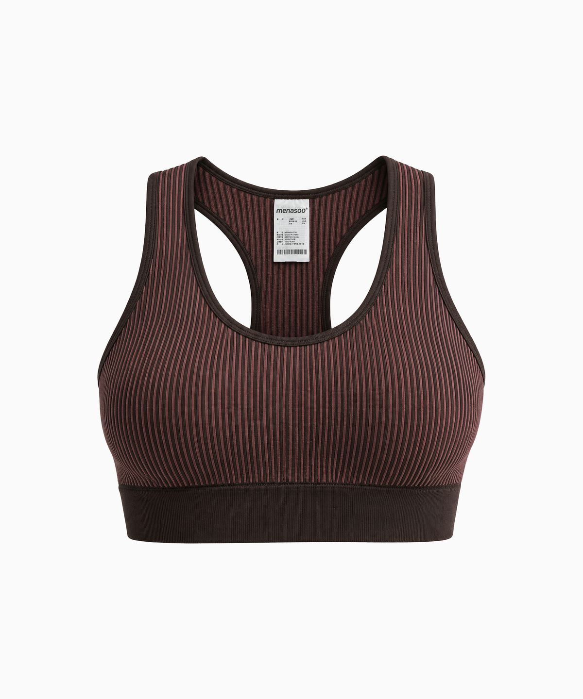 미나수(MENASOO) Two Tone Wholegarment Knit Bra_Pink
