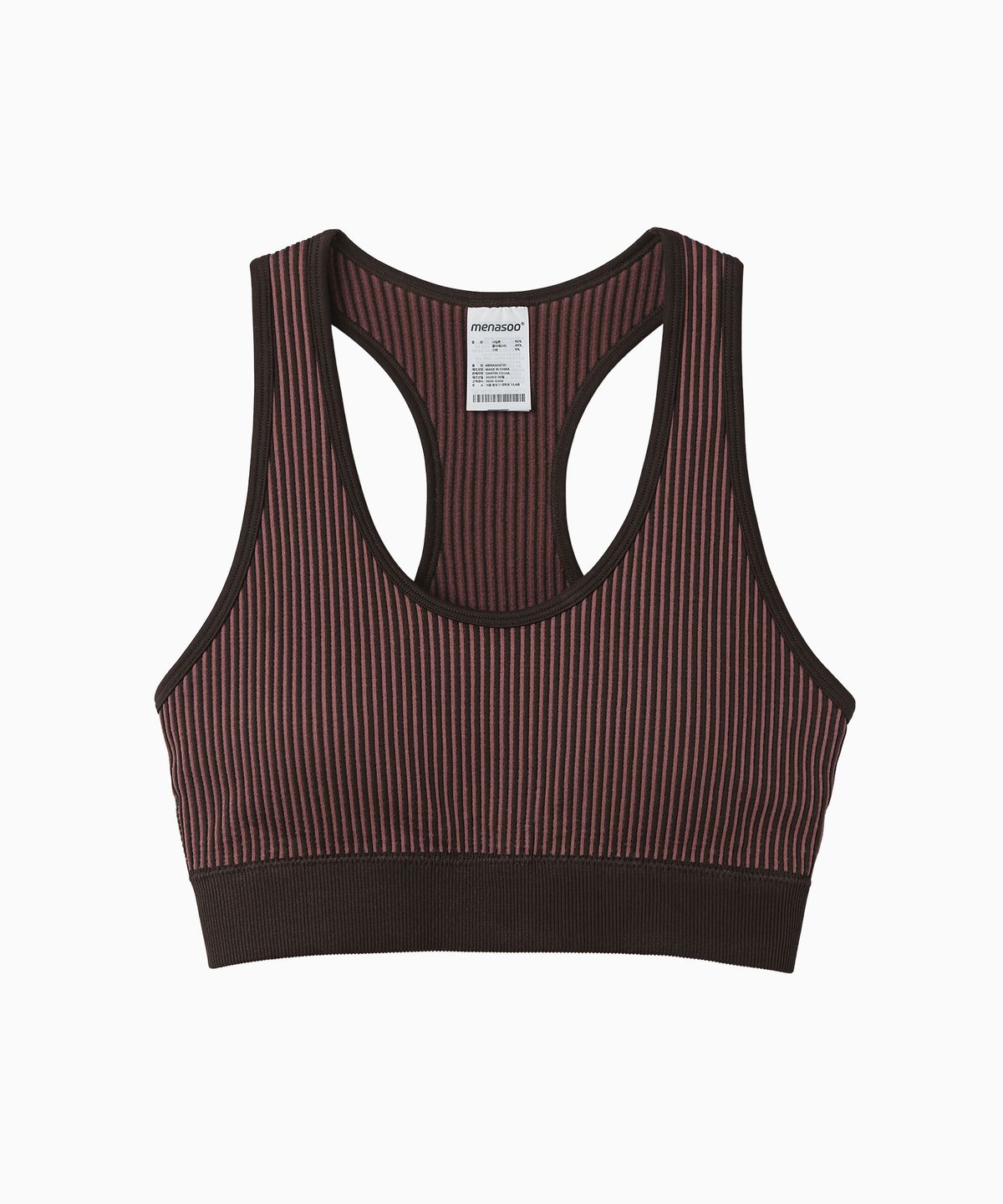 미나수(MENASOO) Two Tone Wholegarment Knit Bra_Pink