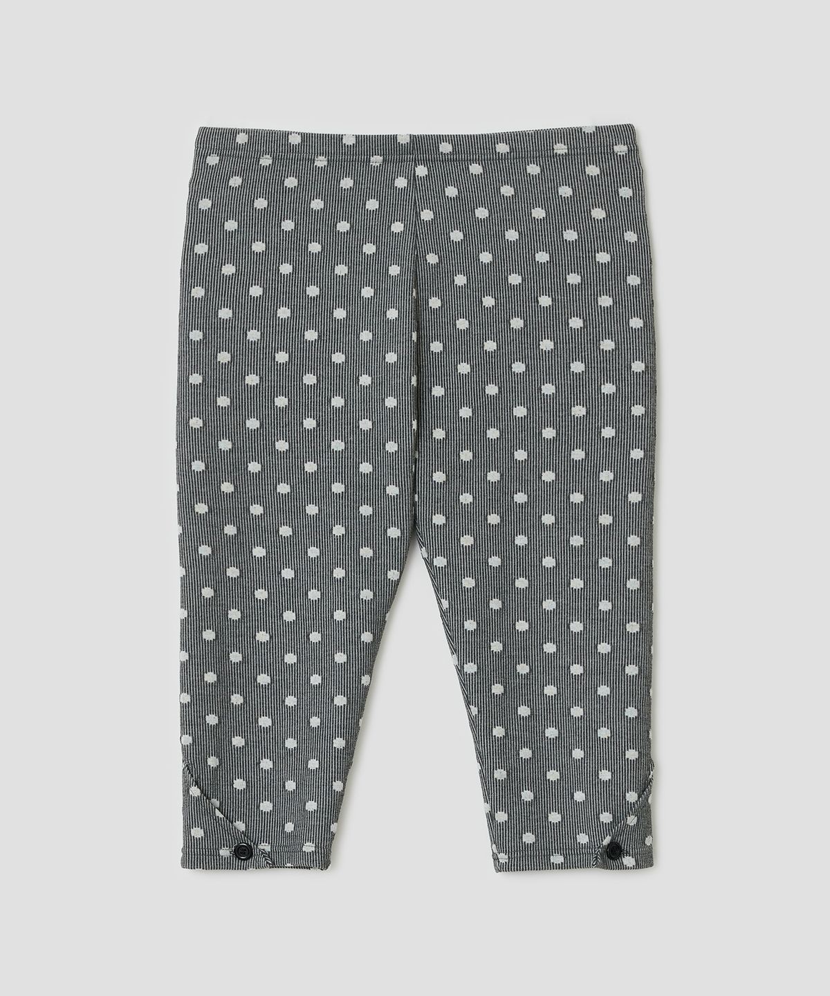 타입서비스(TYPESERVICE) Dot Capri Leggings [Gray]