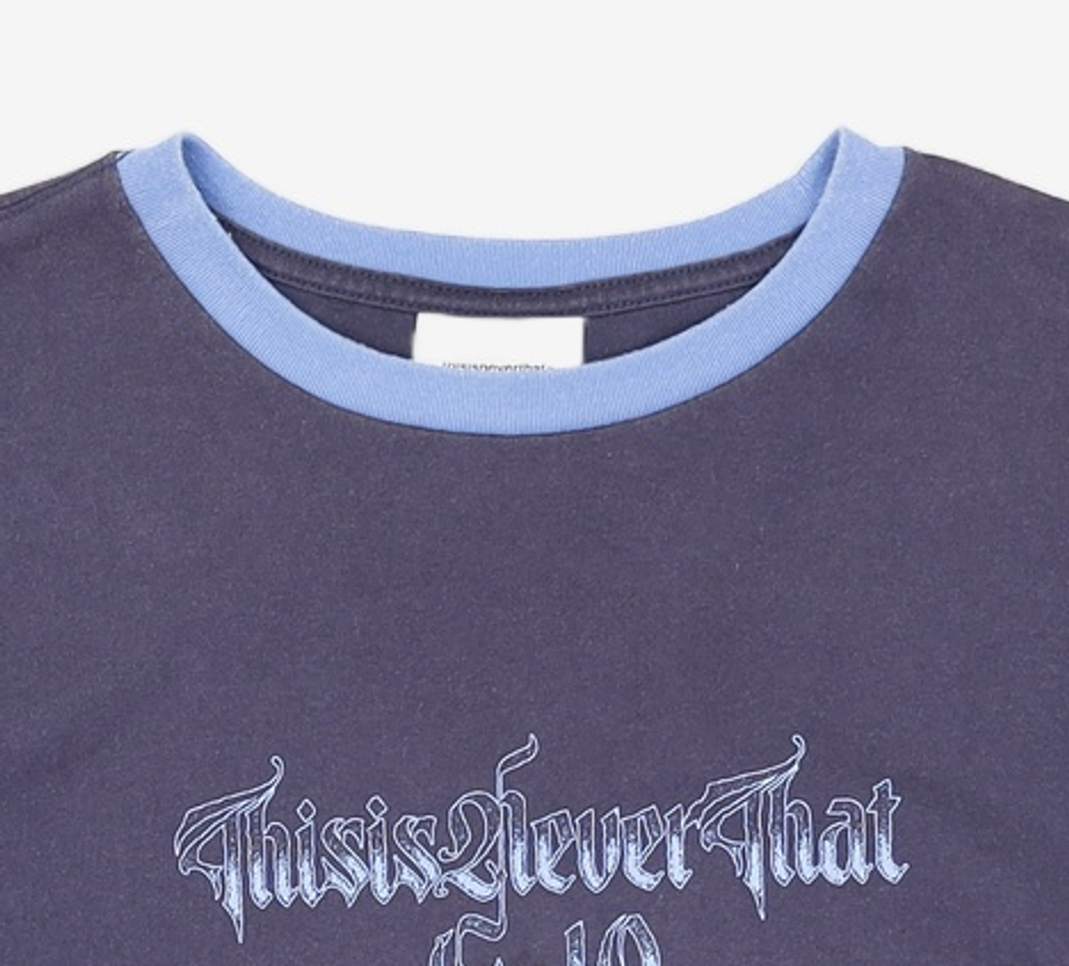 디스이즈네버댓(THISISNEVERTHAT) TNT C. 10 Tee Navy M