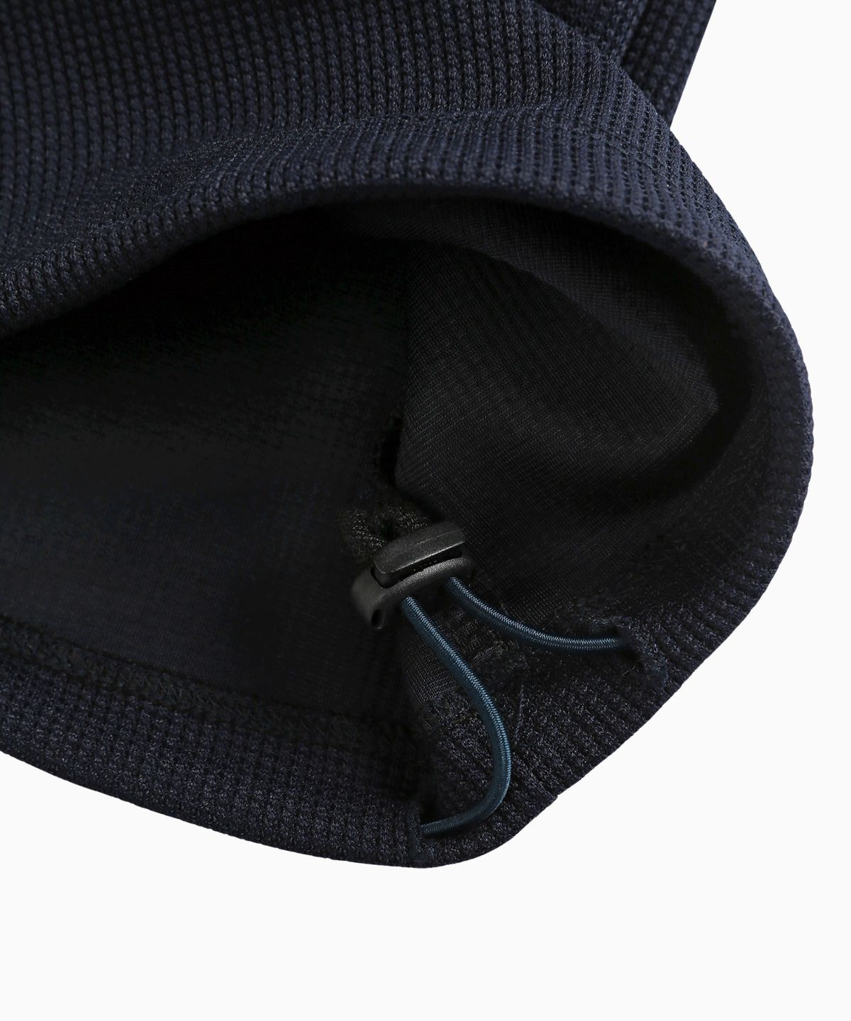 미나수(MENASOO) Waffle Layered Waist Pants_Navy