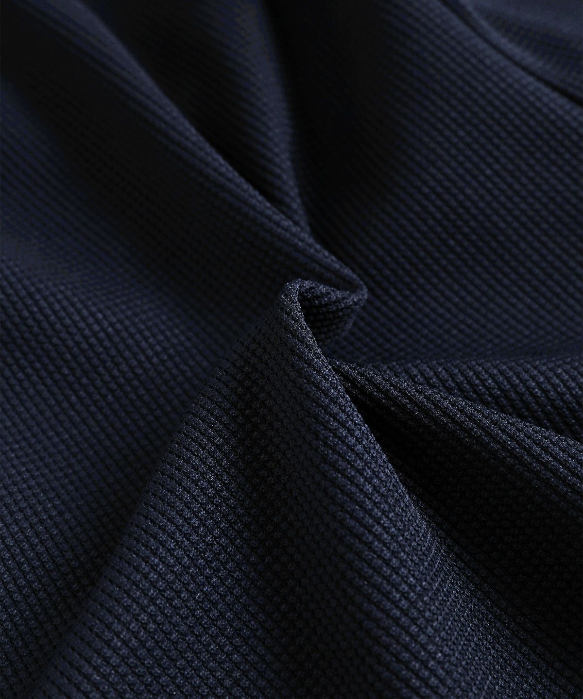 미나수(MENASOO) Waffle Layered Waist Pants_Navy