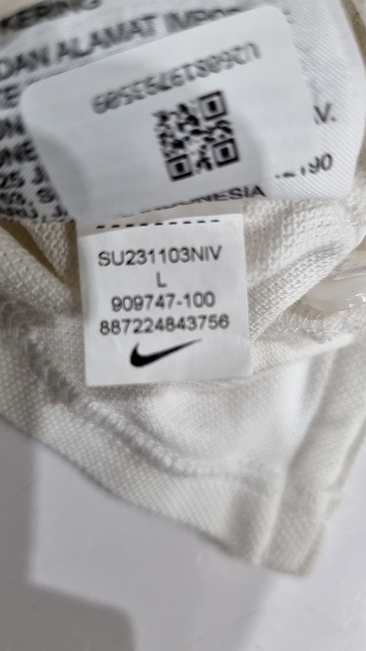 나이키(NIKE) 피케/카라 티셔츠 100