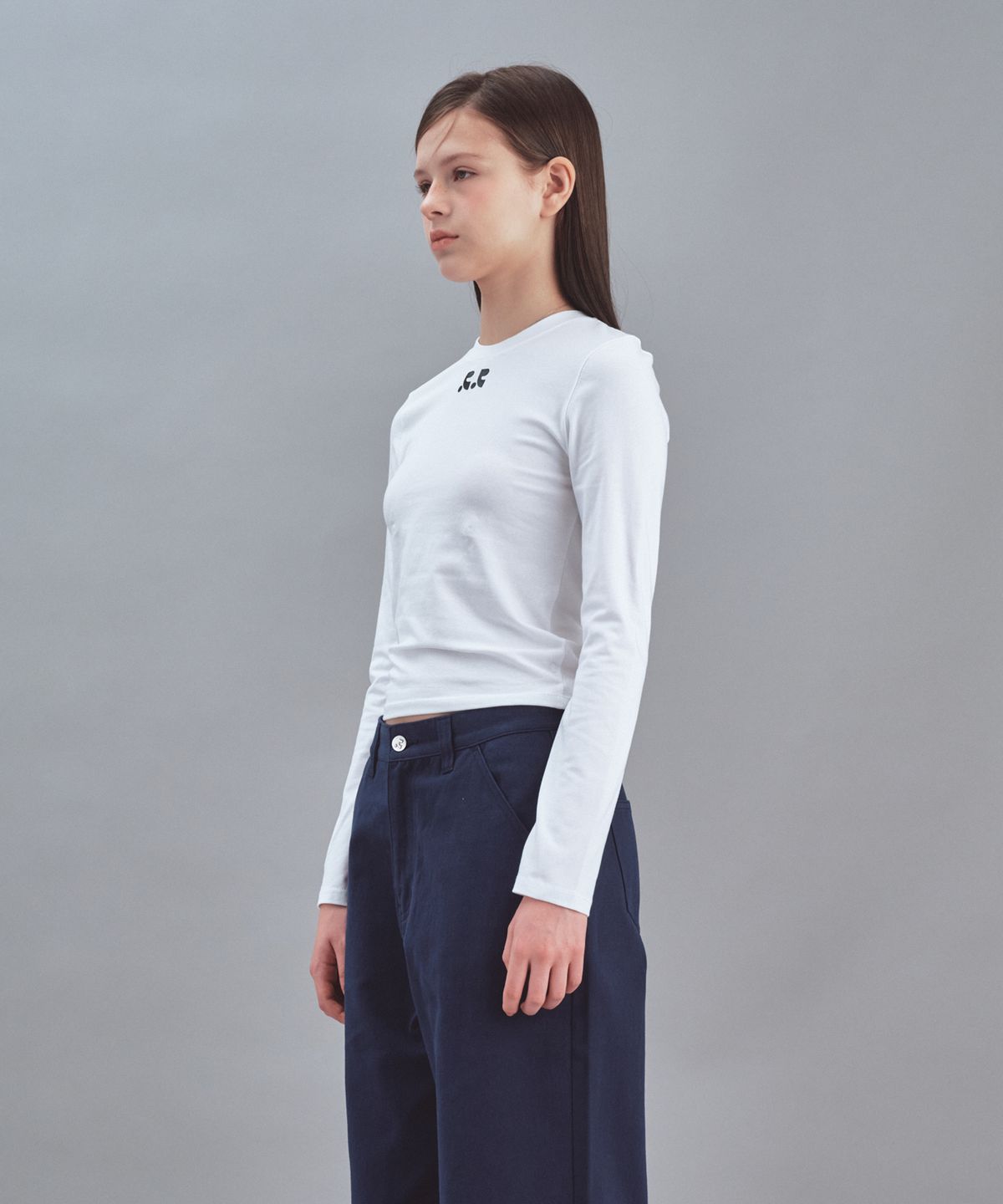 레스트앤레크레이션(REST&RECREATION) BASIC LONG SLEEVE - WHITE