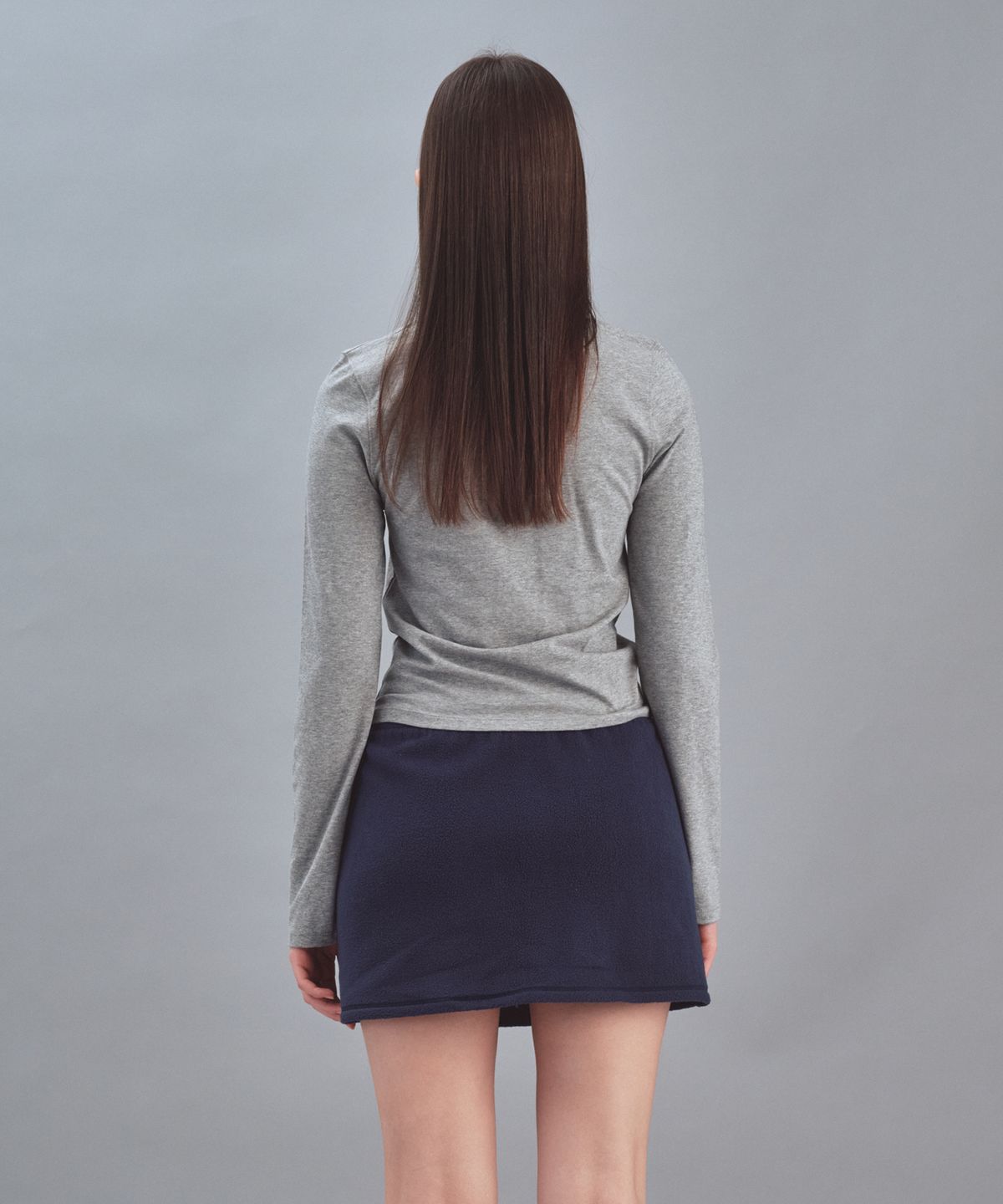 레스트앤레크레이션(REST&RECREATION) BASIC LONG SLEEVE - GREY