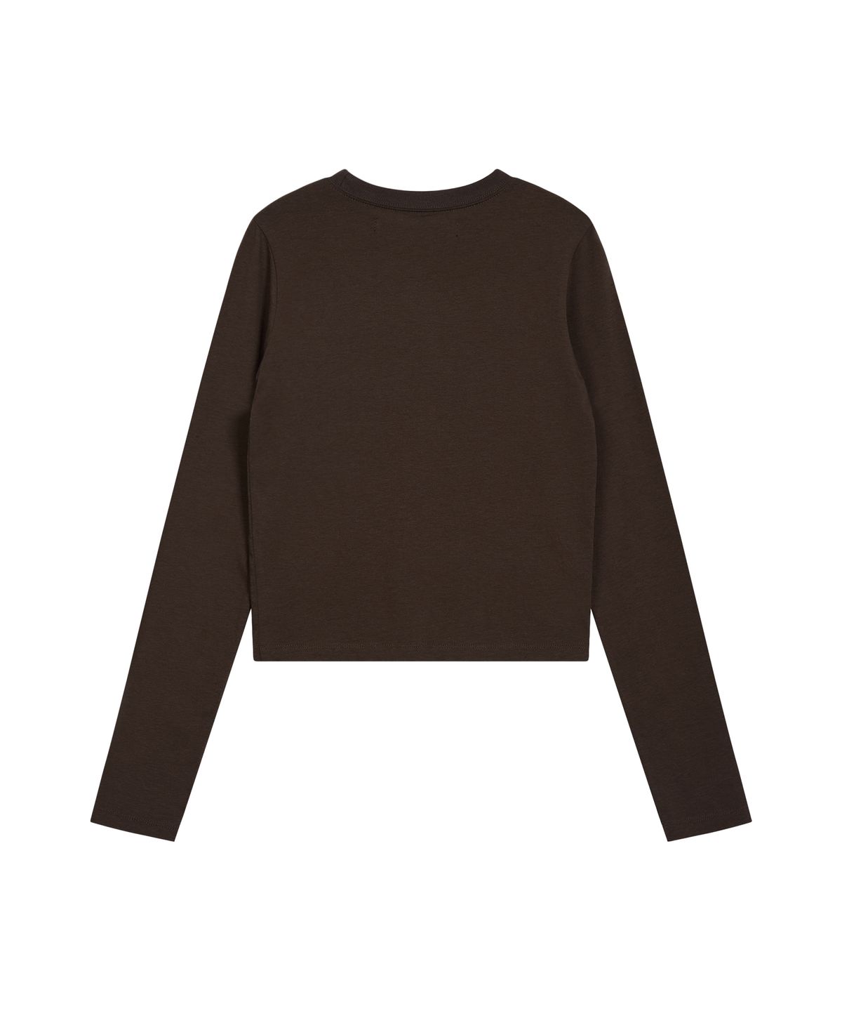 레스트앤레크레이션(REST&RECREATION) RiRi LOGO LONG SLEEVE - BROWN