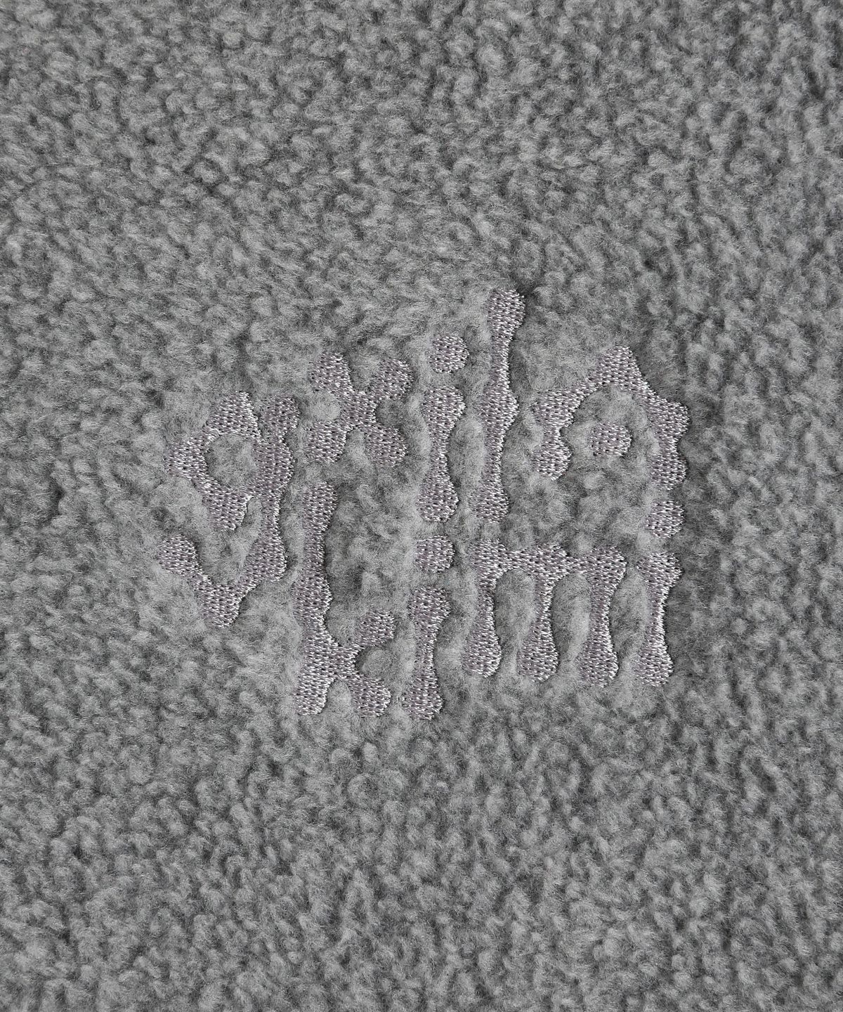 미나수(MENASOO) Two Tone Warm Fleece Half Zip Pullover_Melange Gray