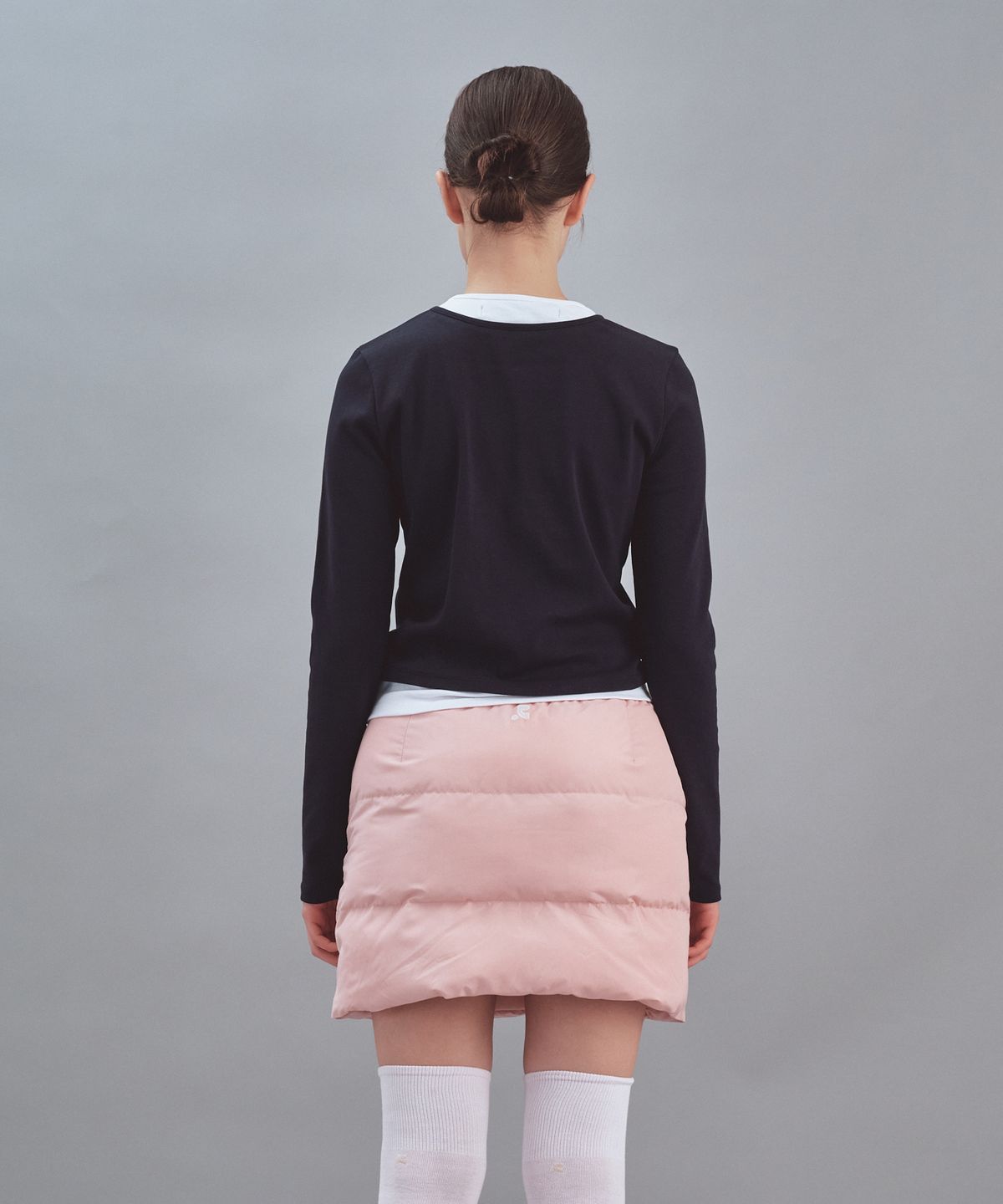 레스트앤레크레이션(REST&RECREATION) LAYERED LONG SLEEVE - NAVY