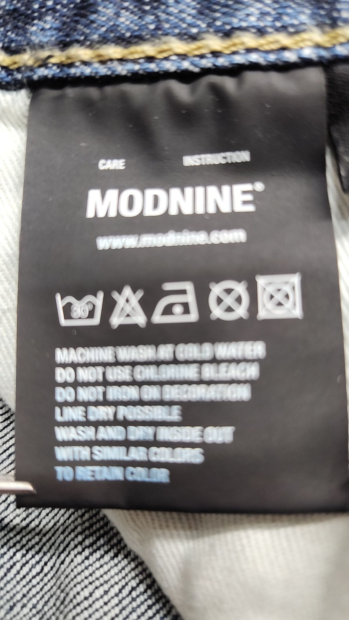 모드나인(MODNINE) 청/데님 팬츠 30