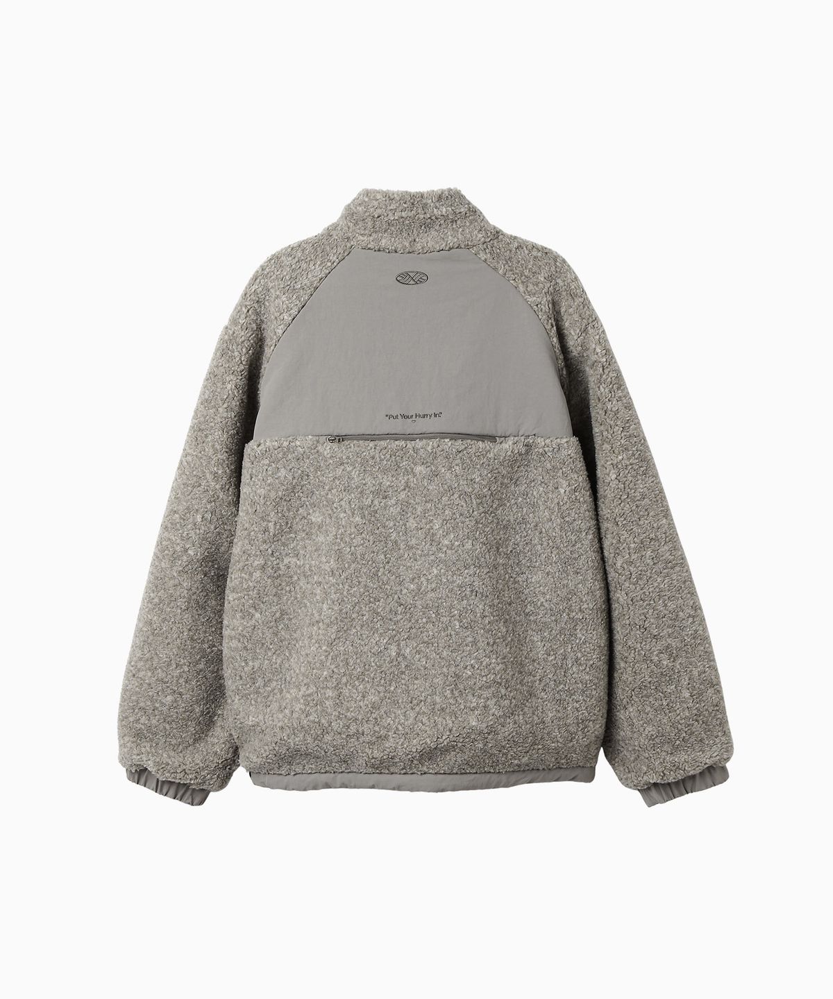 미나수(MENASOO) Dual Shell Dumble Reversible Jacket_Gray