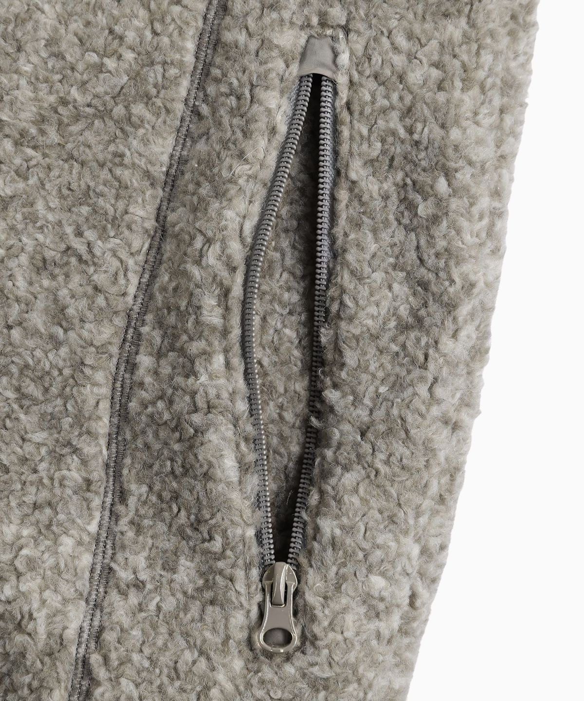 미나수(MENASOO) Dual Shell Dumble Reversible Jacket_Gray