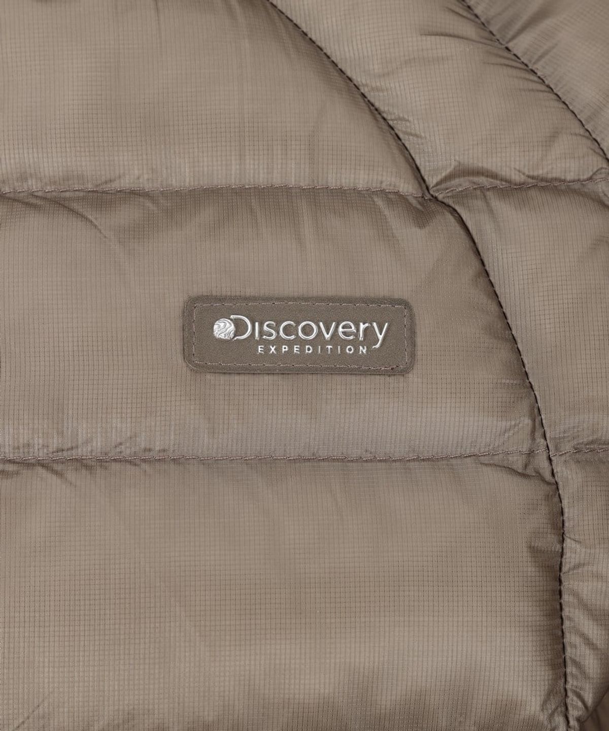 디스커버리 익스페디션(DISCOVERY EXPEDITION) 여성 웰니스 경량 크롭 패딩자켓 (Brown)