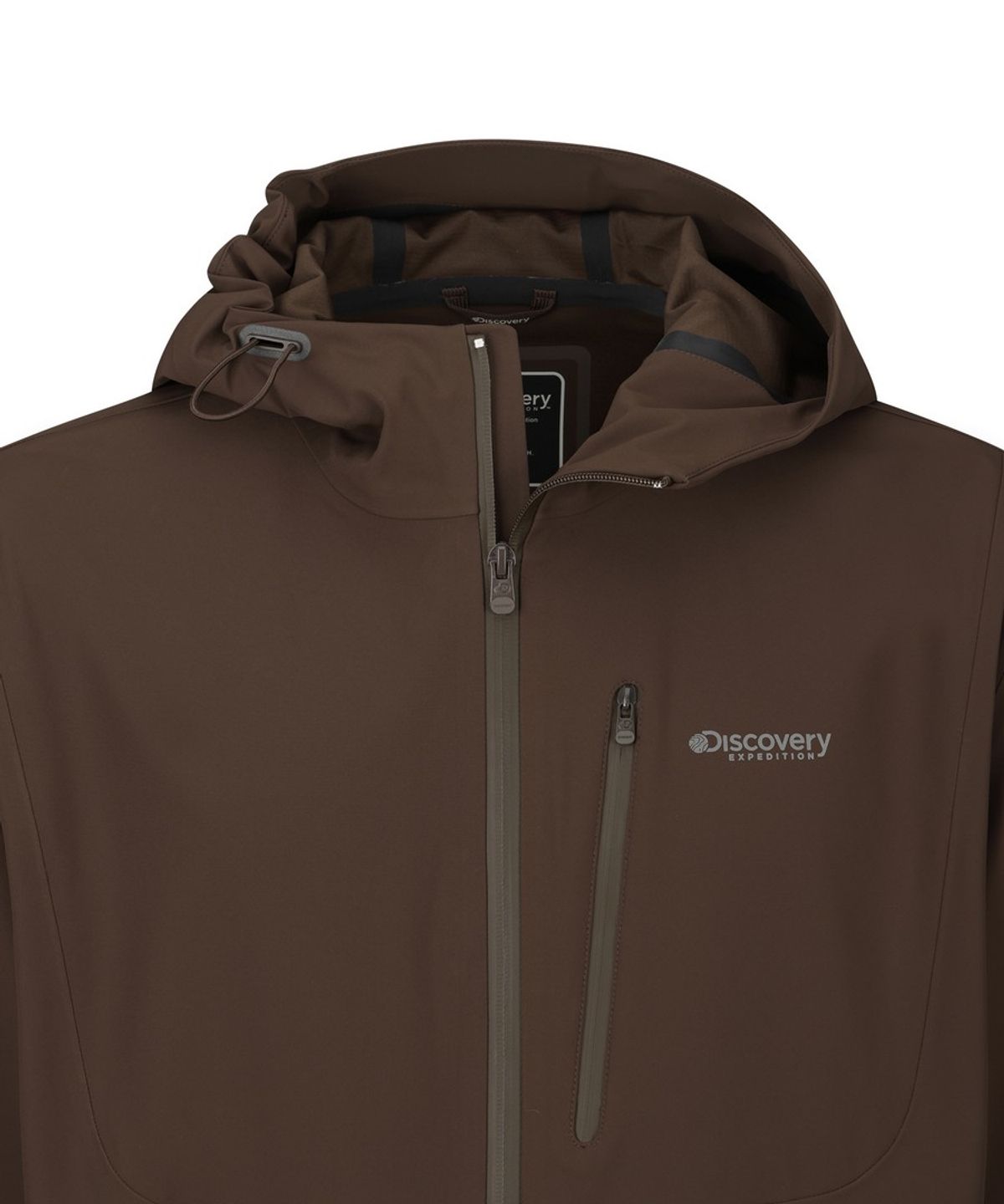 디스커버리 익스페디션(DISCOVERY EXPEDITION) 남성 액티브 3L 소프트쉘 자켓 (Brown)