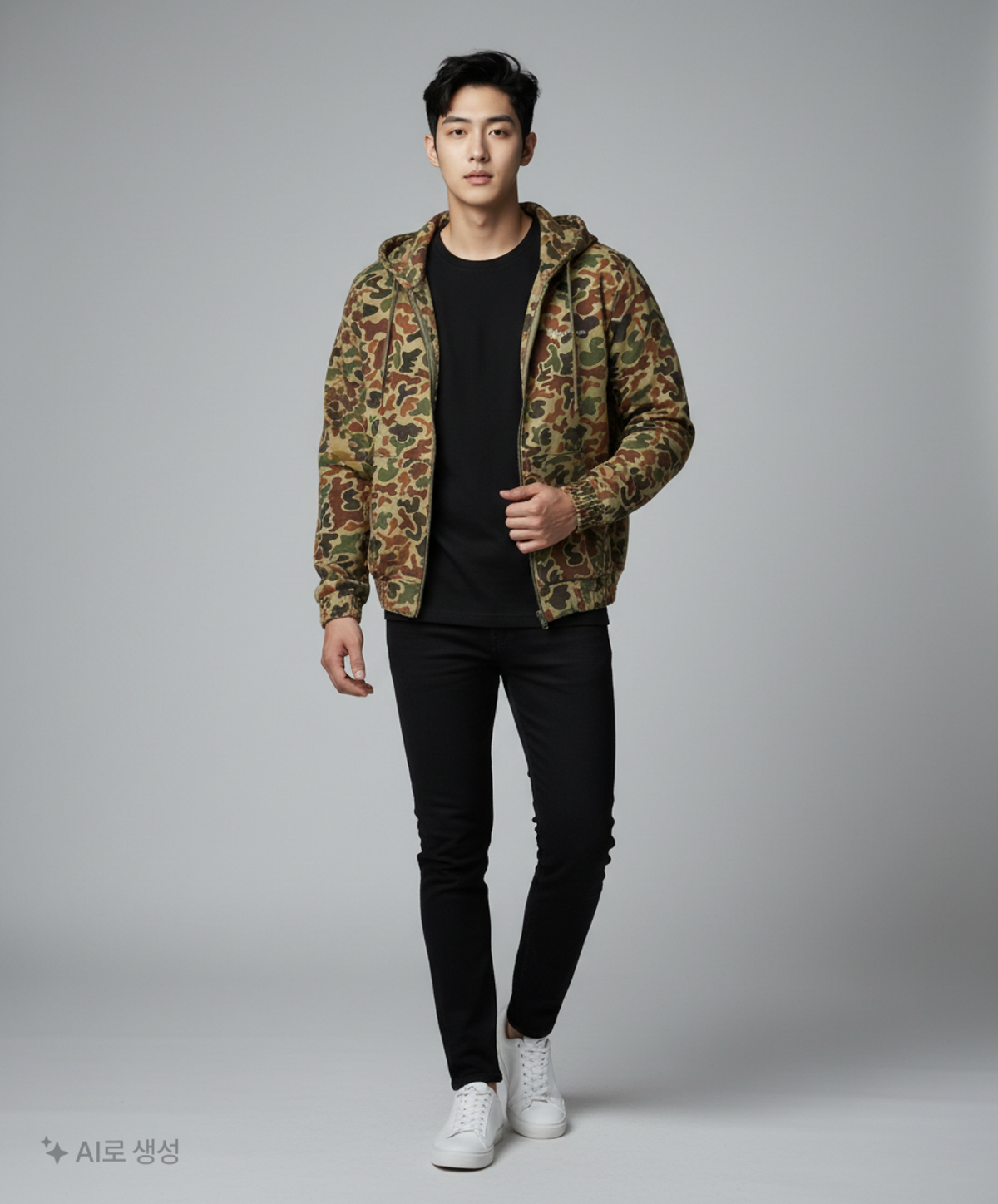 예스아이씨(YESEYESEE) 후드 집업 2XL