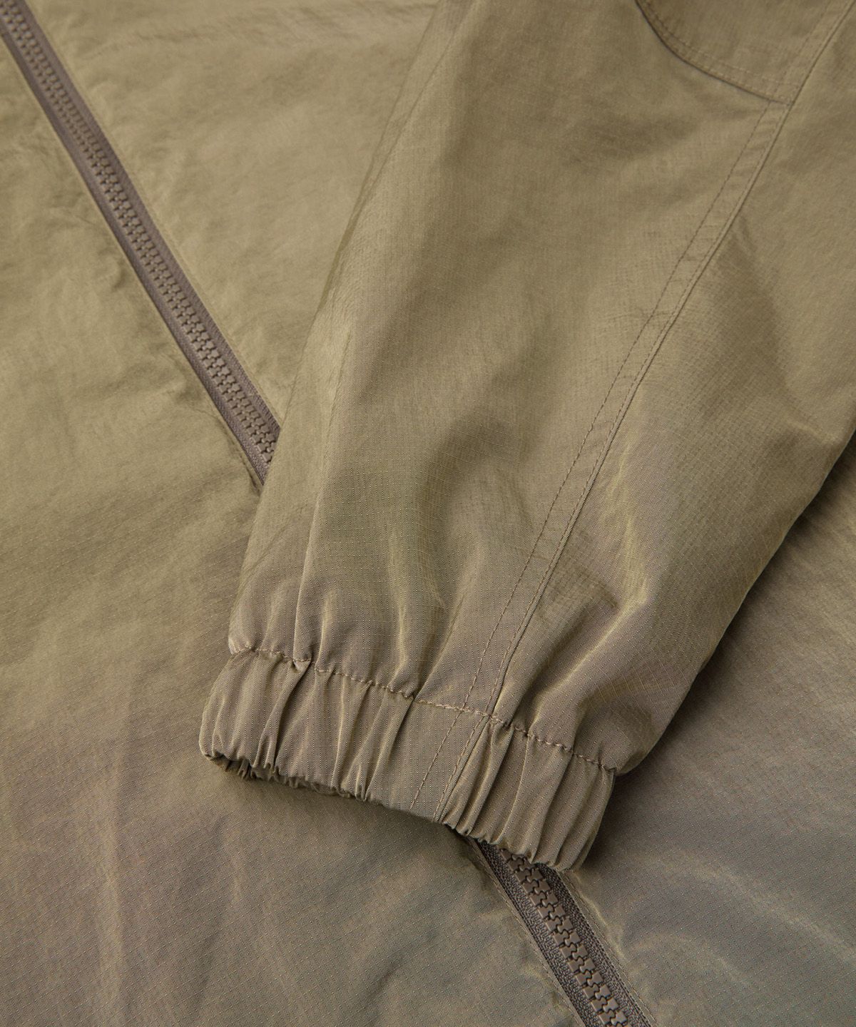 헬리녹스 웨어(HELINOX WEAR) 립스탑 투톤 후드 자켓 우먼_Beige