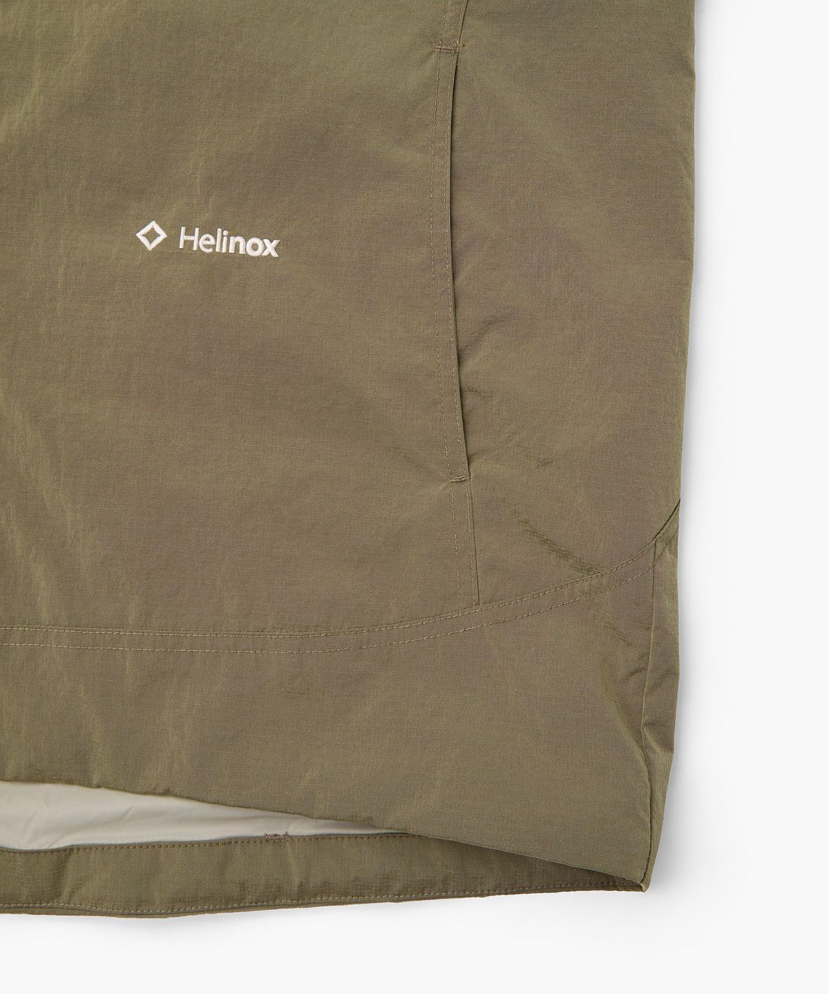 헬리녹스 웨어(HELINOX WEAR) 립스탑 투톤 후드 자켓 우먼_Beige