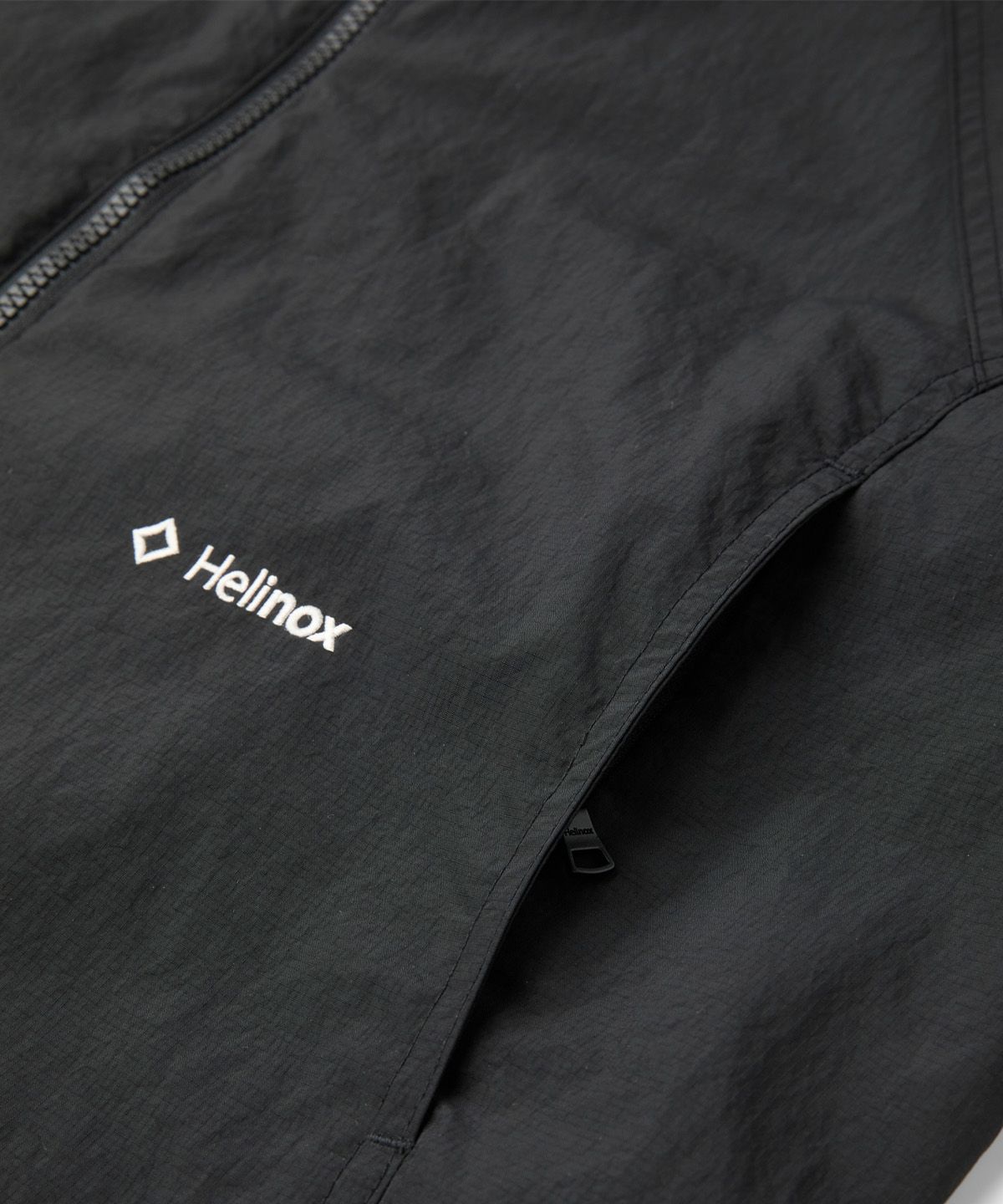 헬리녹스 웨어(HELINOX WEAR) 립스탑 투톤 후드 자켓 우먼_Black