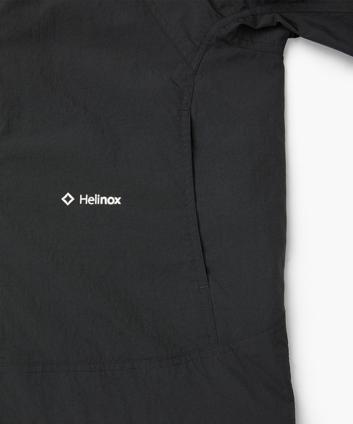 헬리녹스 웨어(HELINOX WEAR) 립스탑 투톤 후드 자켓 우먼_Black