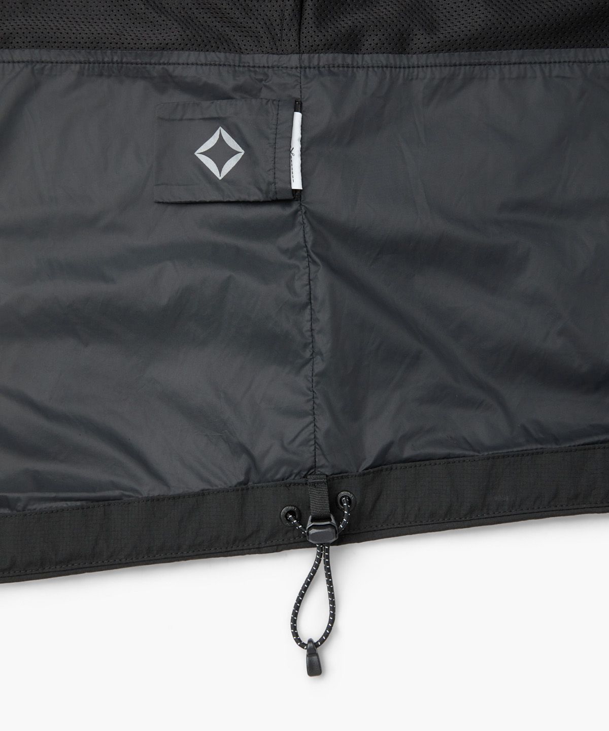 헬리녹스 웨어(HELINOX WEAR) 립스탑 투톤 후드 자켓 우먼_Black