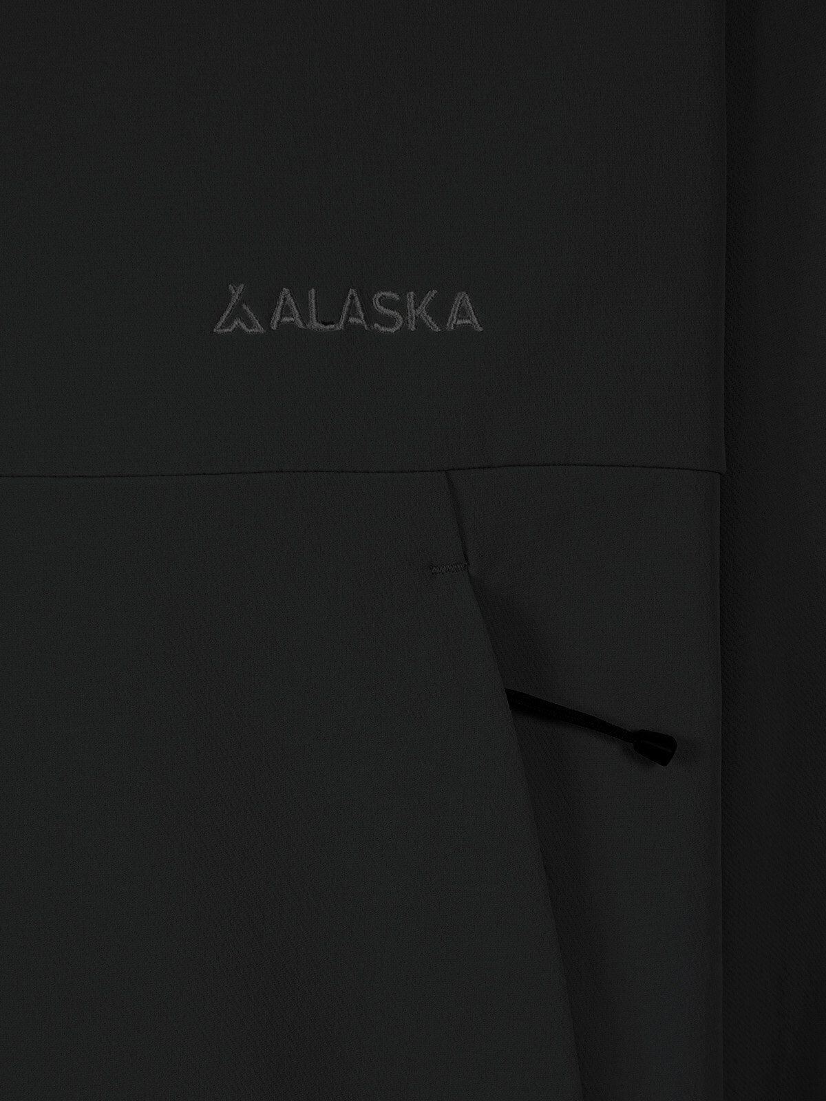 알래스카(ALASKA) 남성 알래스카 스트레치 후드 바람막이 SET-UP_PAG4JJ1710BK