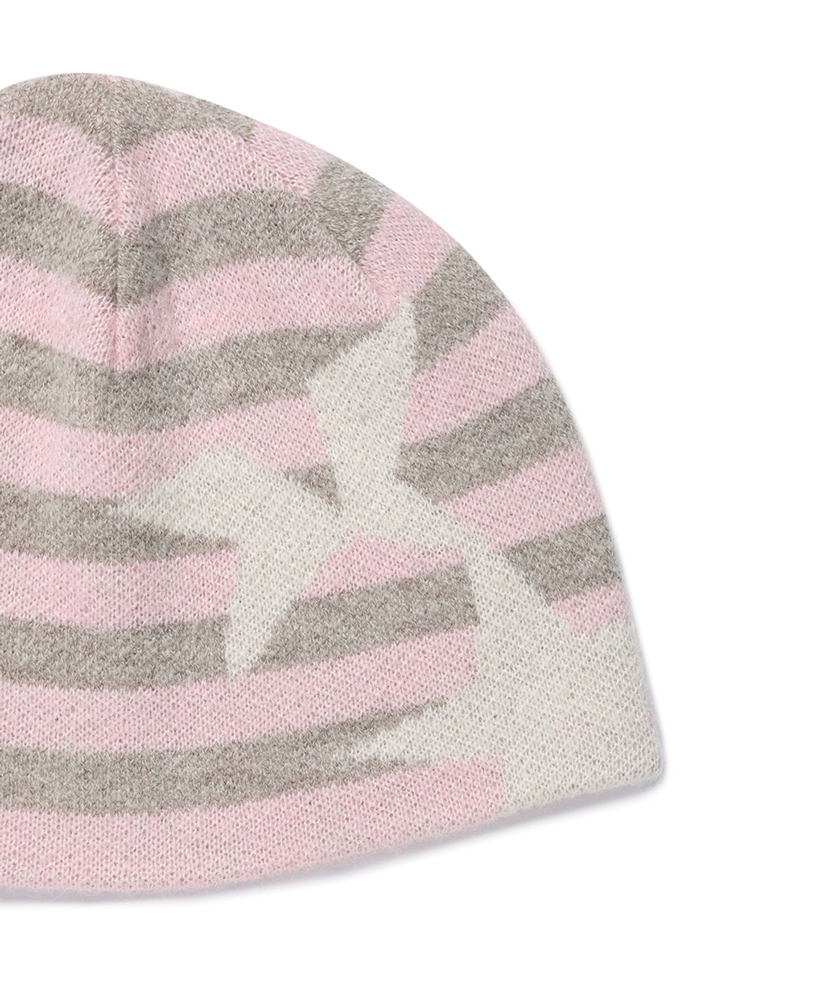 카비시(CAVISH) STRIPED TWIN STAR BEANIE PINK(CV2GFUAB30A)