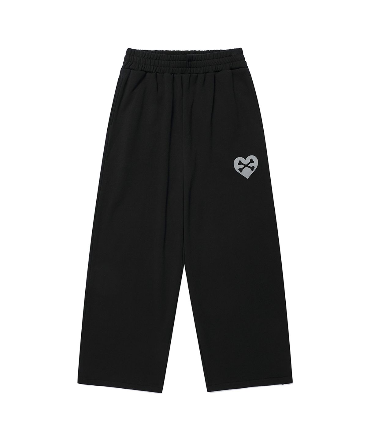 카비시(CAVISH) KITTEN WIDE SWEAT PANTS BLACK(CV2GFFPA03A)