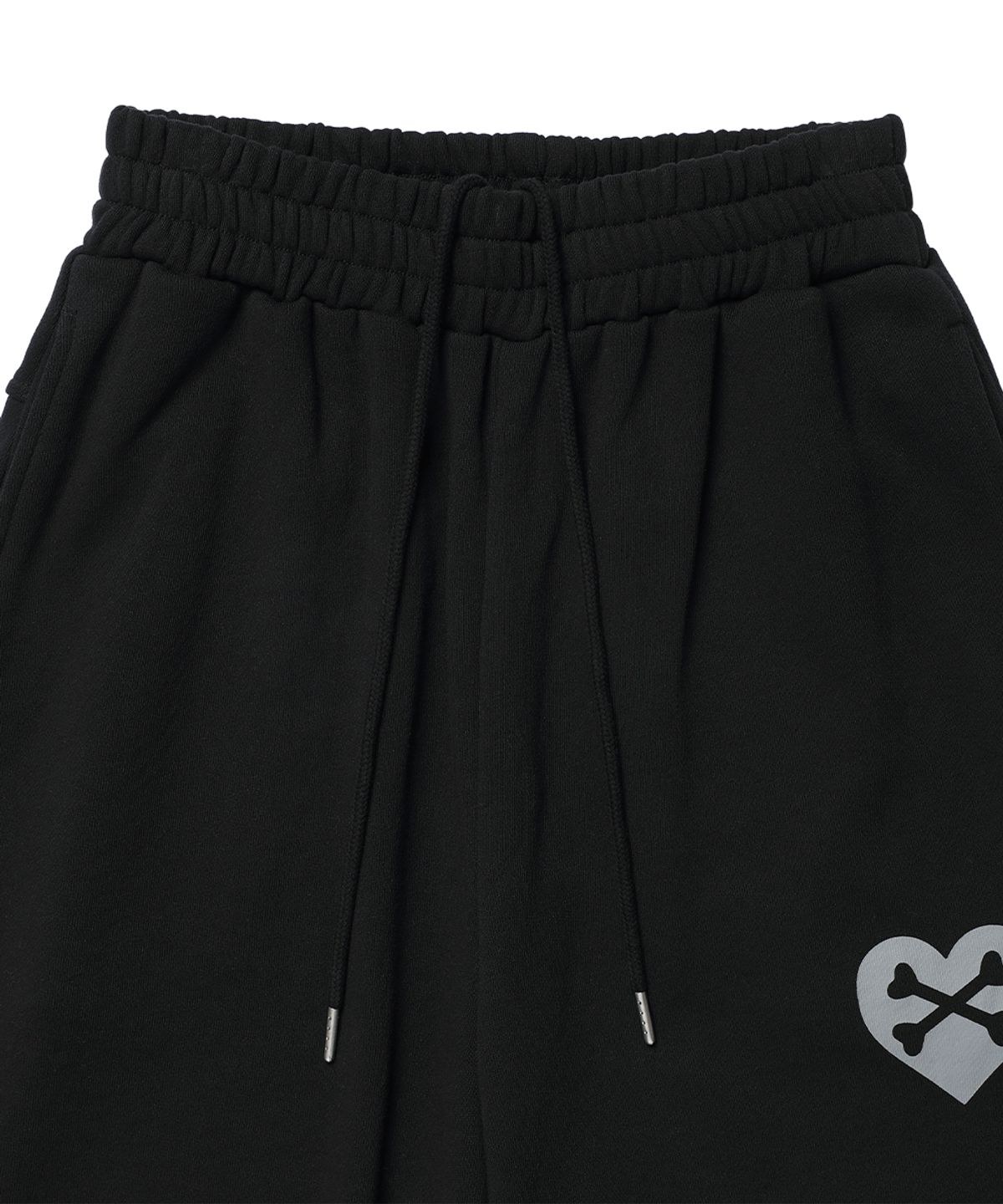 카비시(CAVISH) KITTEN WIDE SWEAT PANTS BLACK(CV2GFFPA03A)