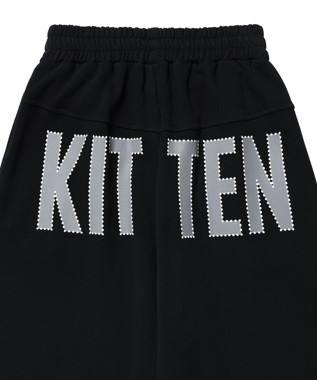 카비시(CAVISH) FUR KITTEN WIDE SWEAT PANTS BLACK(CV2GFFPA00A)