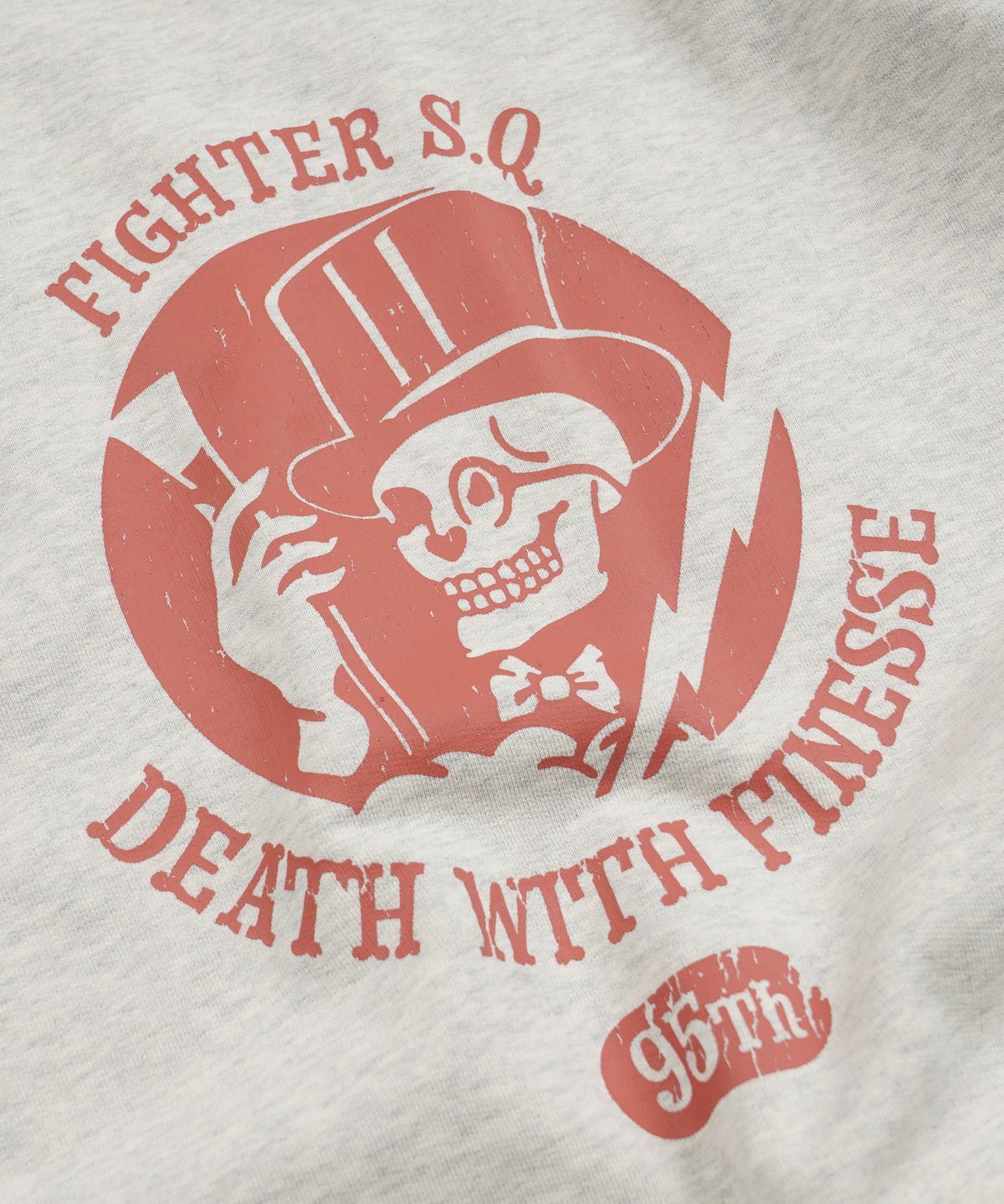 프리즘웍스(FRIZMWORKS) 95TH FIGHTER SQ SWEATSHIRT _ OATMEAL