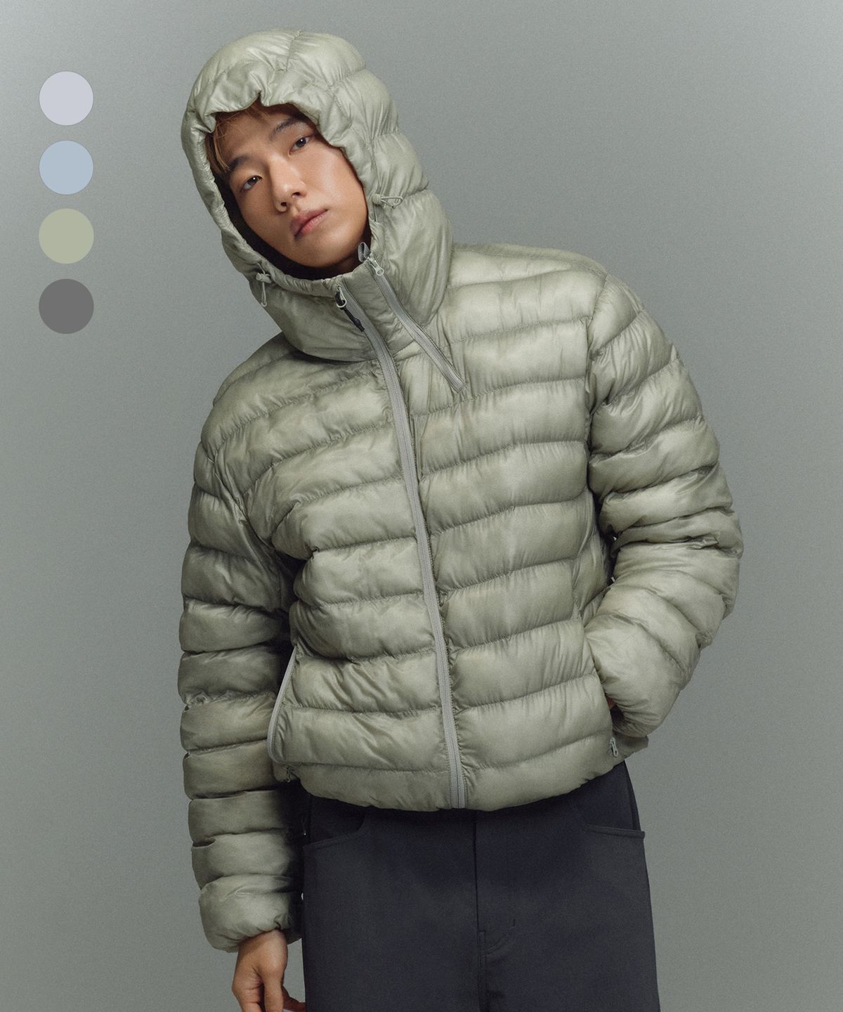 무신사 스탠다드 스포츠(MUSINSA STANDARD SPORTS) 벤트 시어로프트 패딩자켓 (4color)