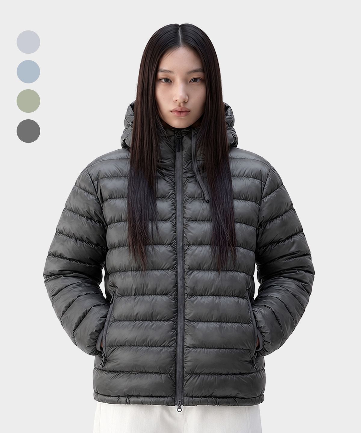 무신사 스탠다드 스포츠(MUSINSA STANDARD SPORTS) 벤트 시어로프트 패딩자켓 (4color)