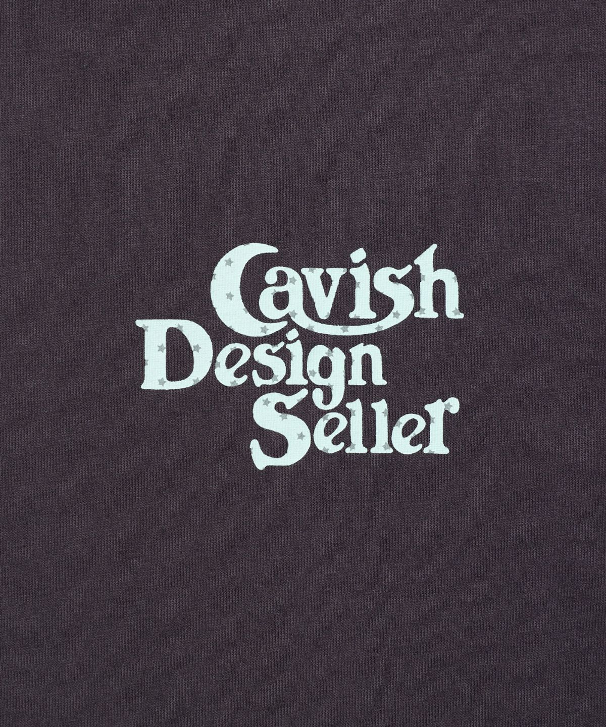 카비시(CAVISH) STAR SELLER LOGO LS TEE DARK PURPLE(CV2GSUT579A)