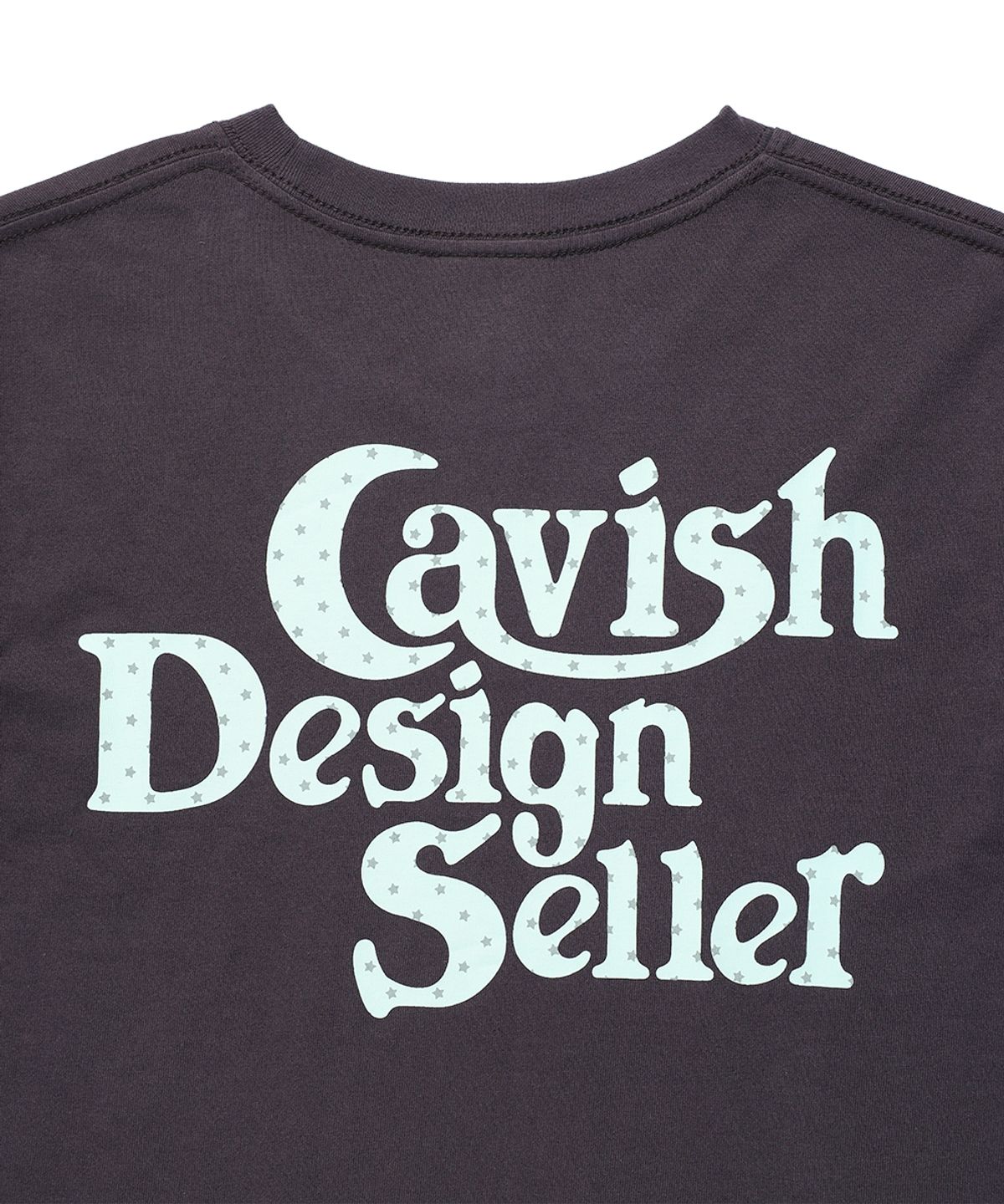 카비시(CAVISH) STAR SELLER LOGO LS TEE DARK PURPLE(CV2GSUT579A)