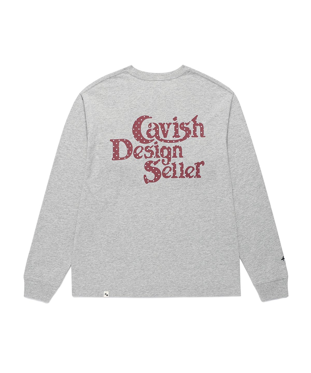 카비시(CAVISH) STAR SELLER LOGO LS TEE GREY(CV2GSUT579A)