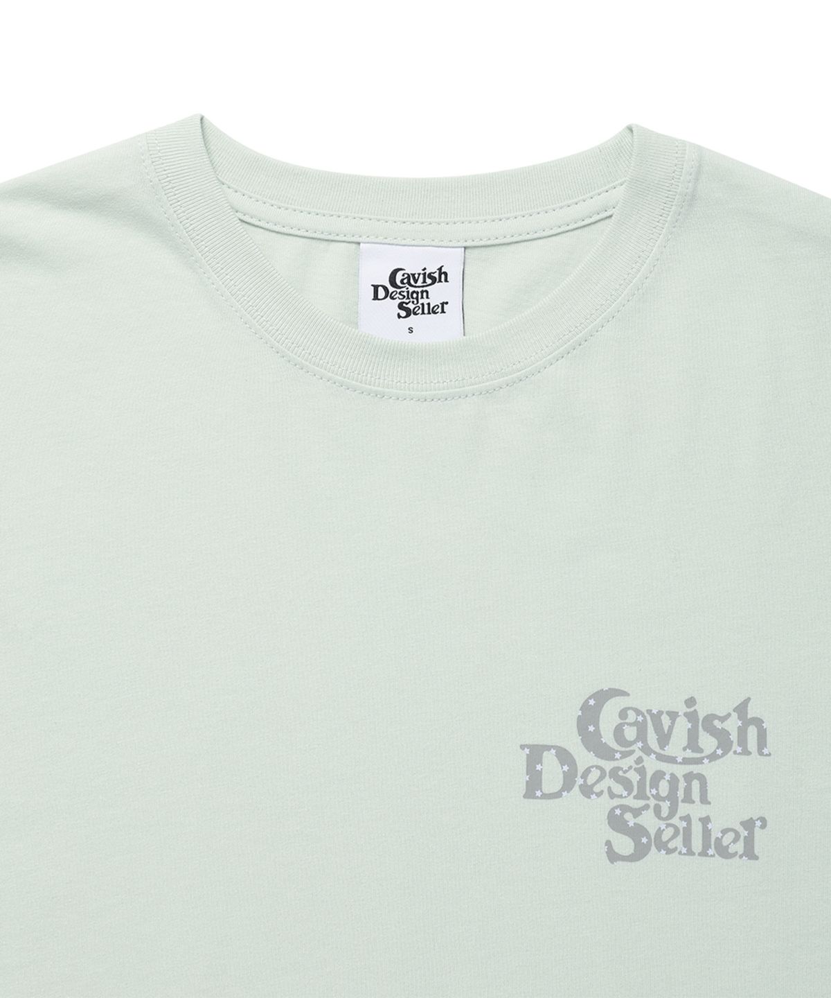 카비시(CAVISH) STAR SELLER LOGO LS TEE MINT(CV2GSUT579A)