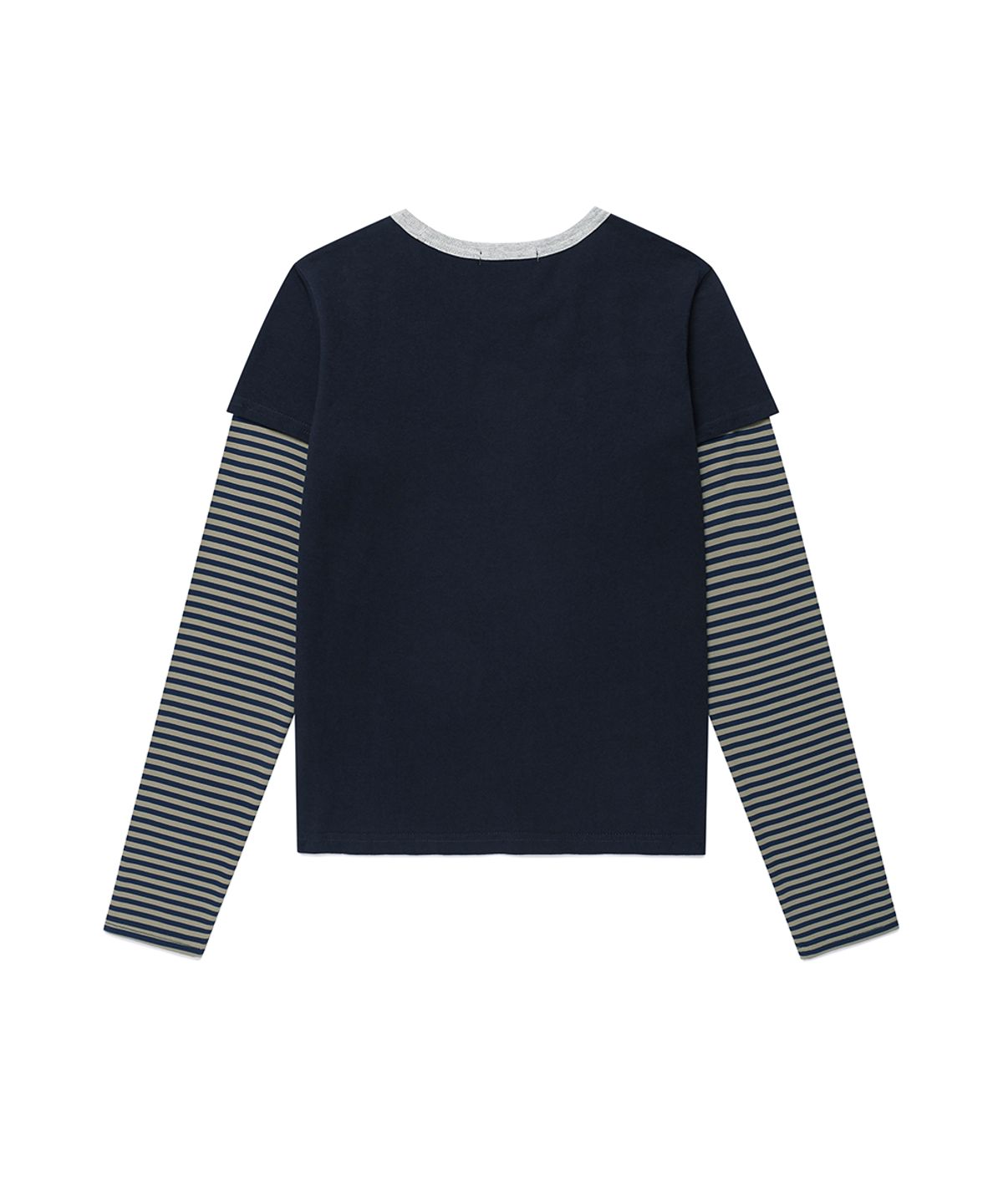 카비시(CAVISH) OLD GLORY RINGER LAYERED LS TEE NAVY(CV2GFFT558A)