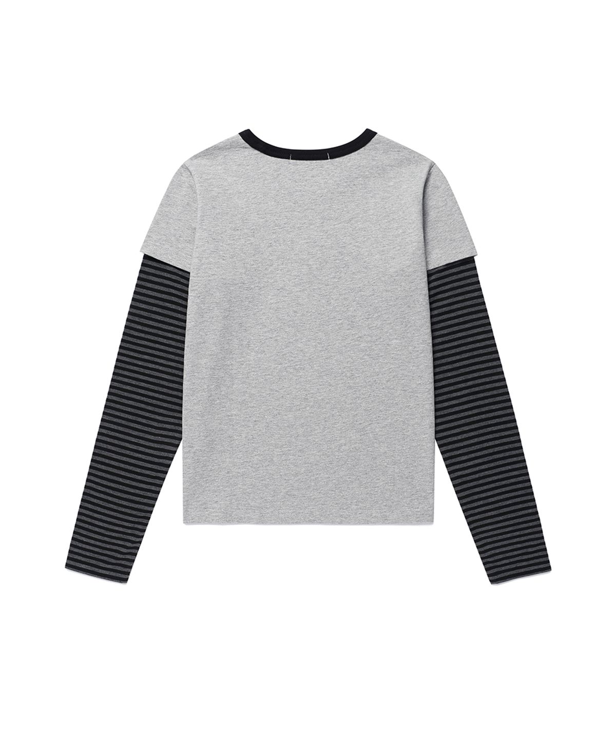 카비시(CAVISH) OLD GLORY RINGER LAYERED LS TEE GREY(CV2GFFT558A)