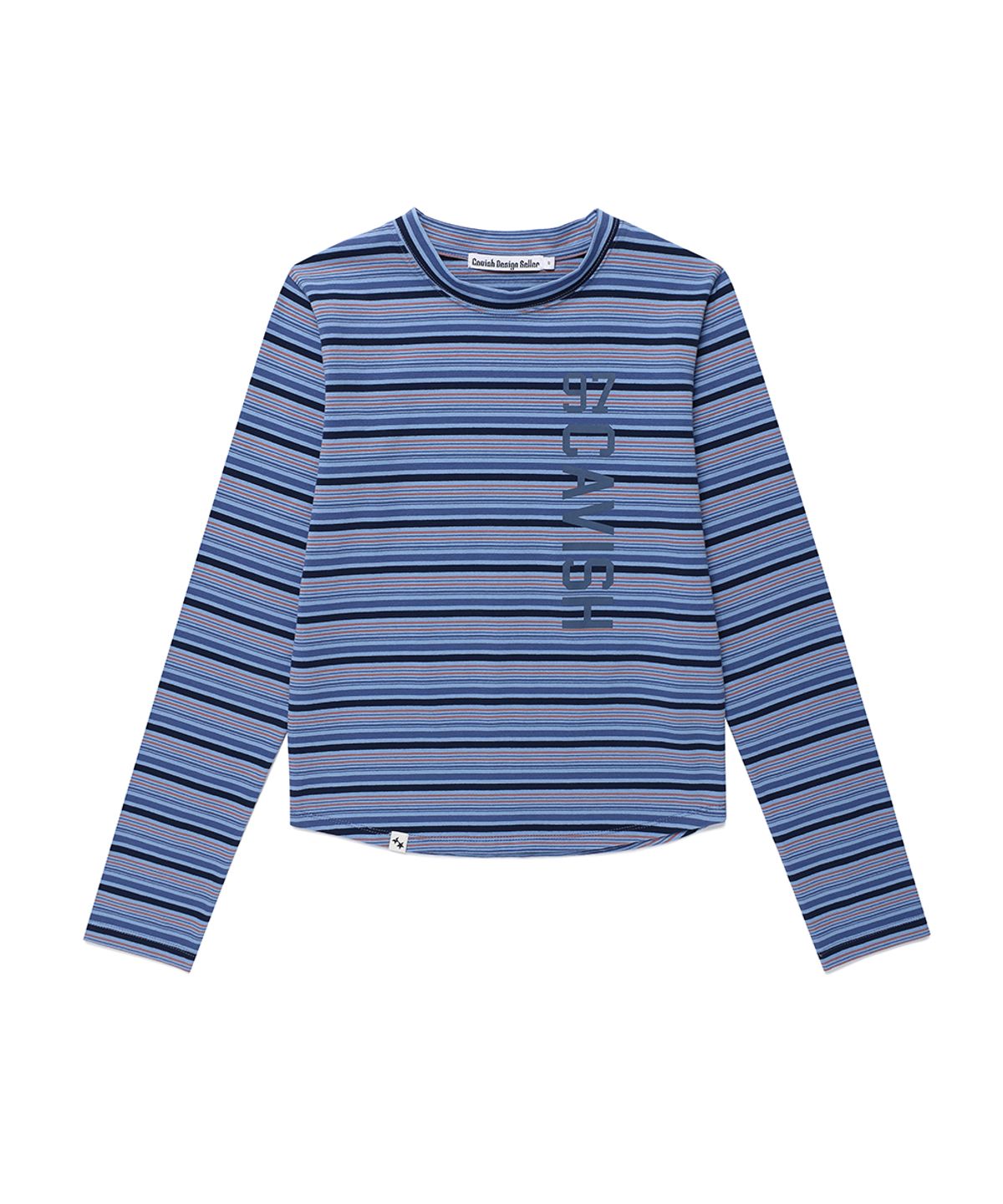 카비시(CAVISH) GRANOLA STRIPED LS TEE BLUE(CV2GFFT555A)