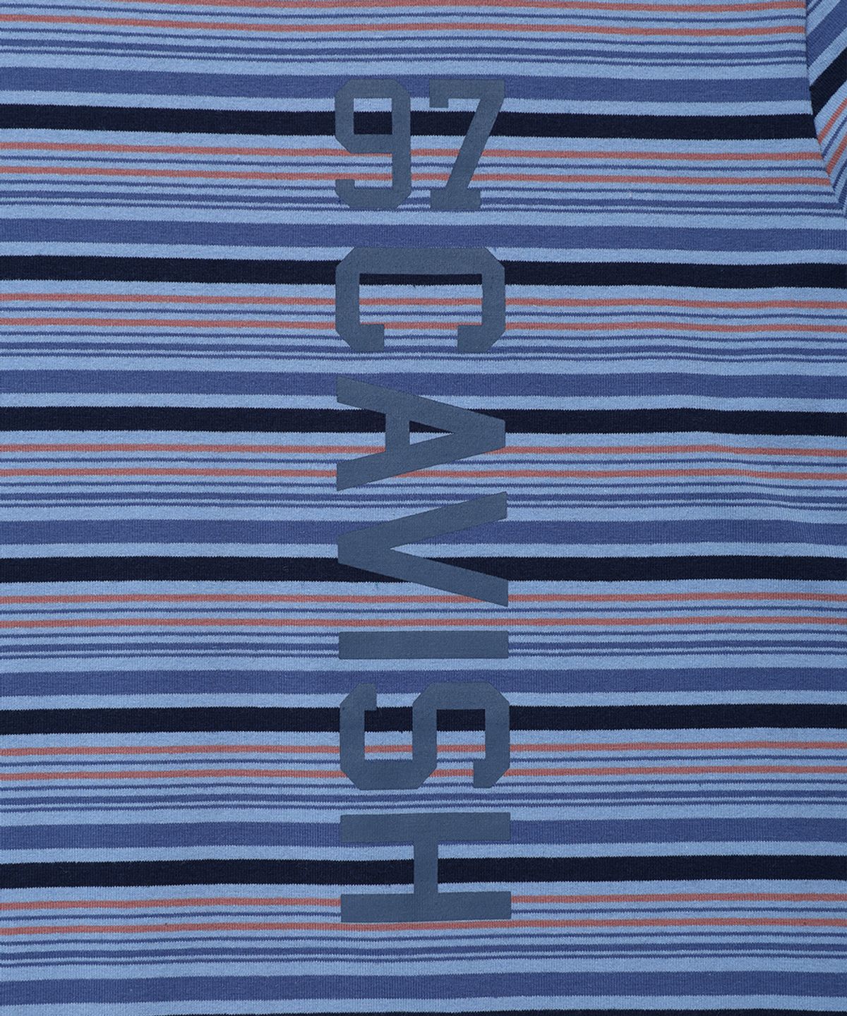 카비시(CAVISH) GRANOLA STRIPED LS TEE BLUE(CV2GFFT555A)